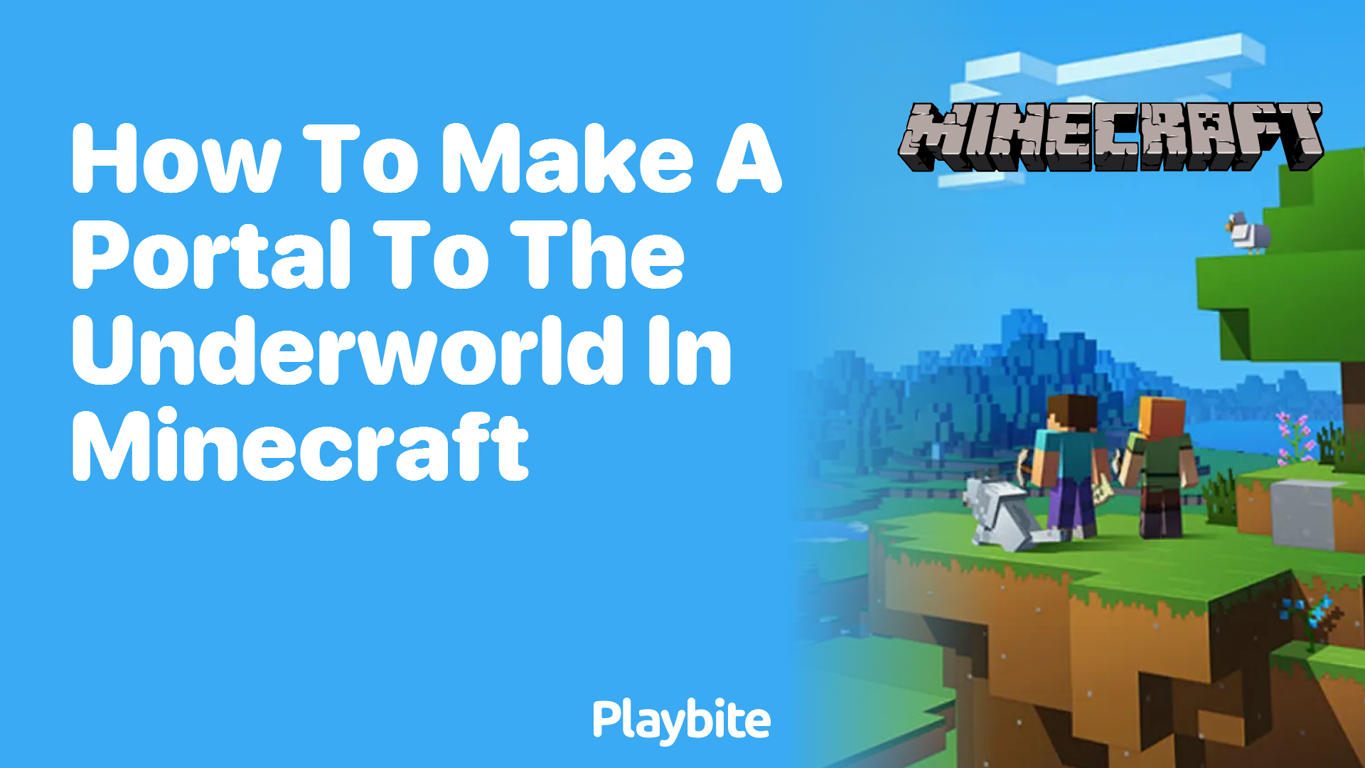 How to Make a Portal to the Underworld in Minecraft - Playbite