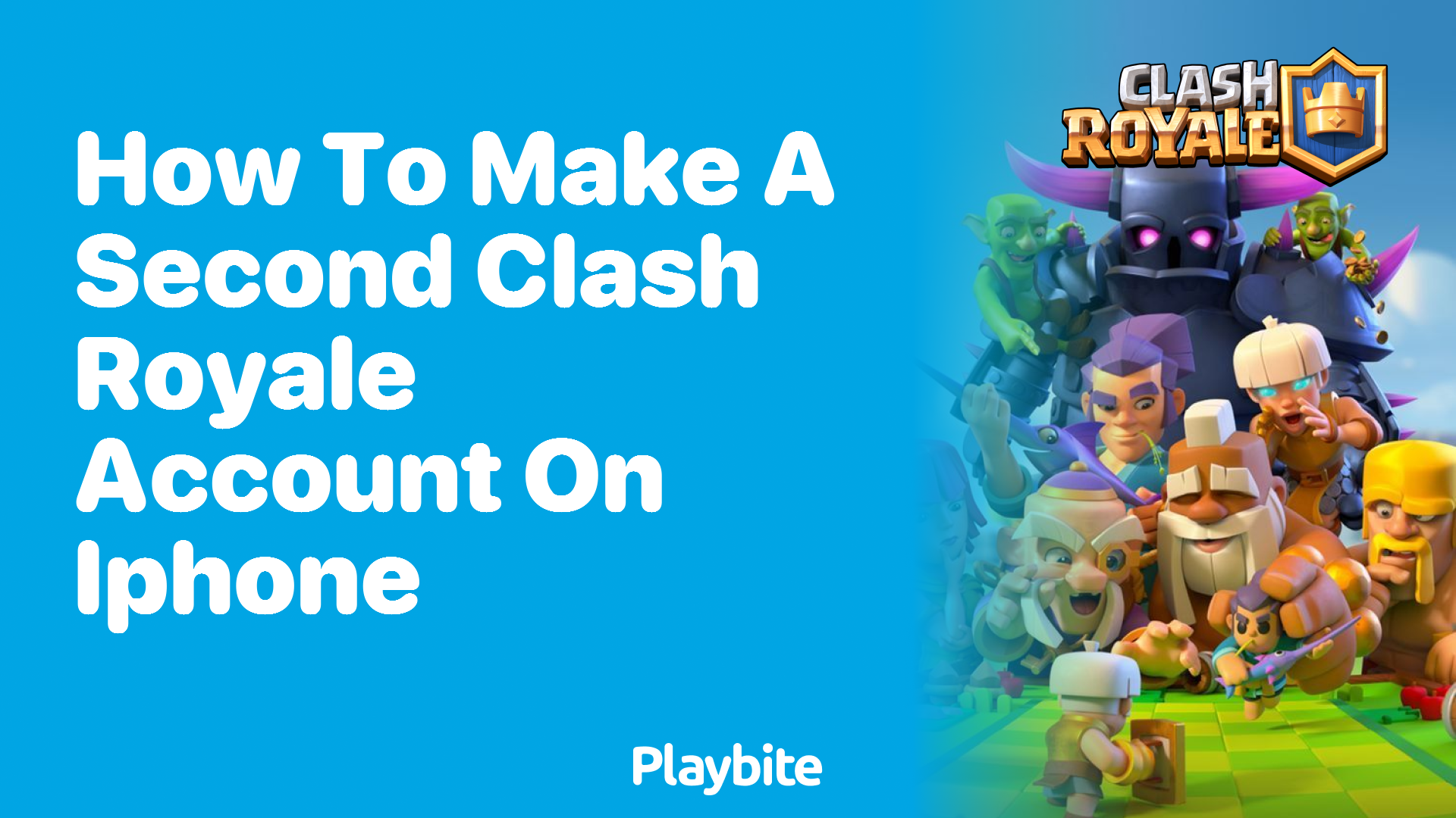 How to Make a Second Clash Royale Account on iPhone