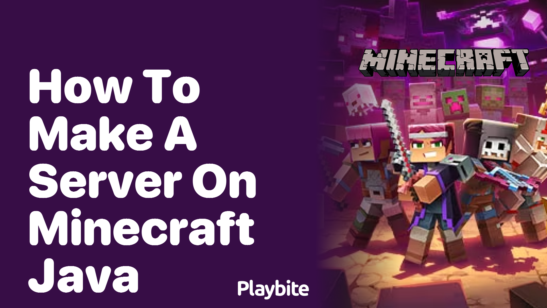 How to Make a Server on Minecraft Java: A Simple Guide