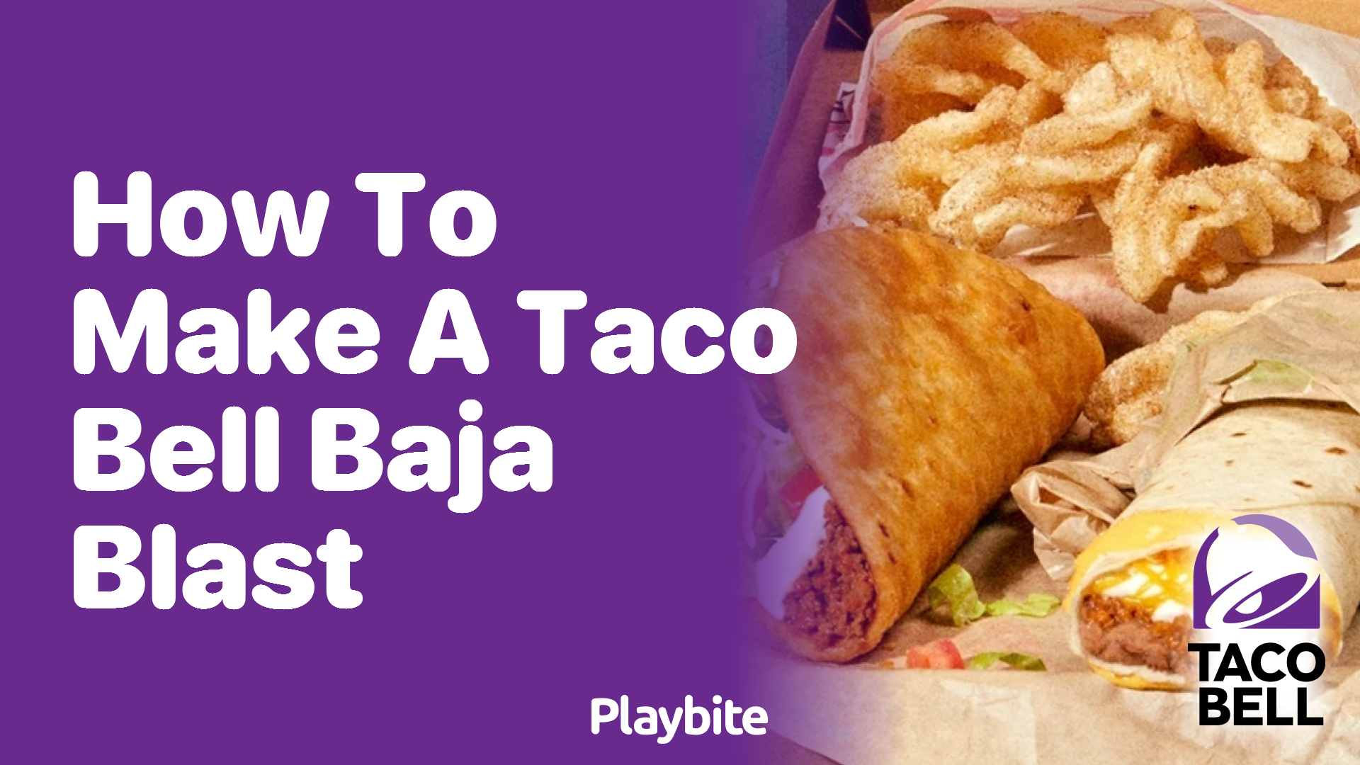 How to Make a Taco Bell Baja Blast at Home