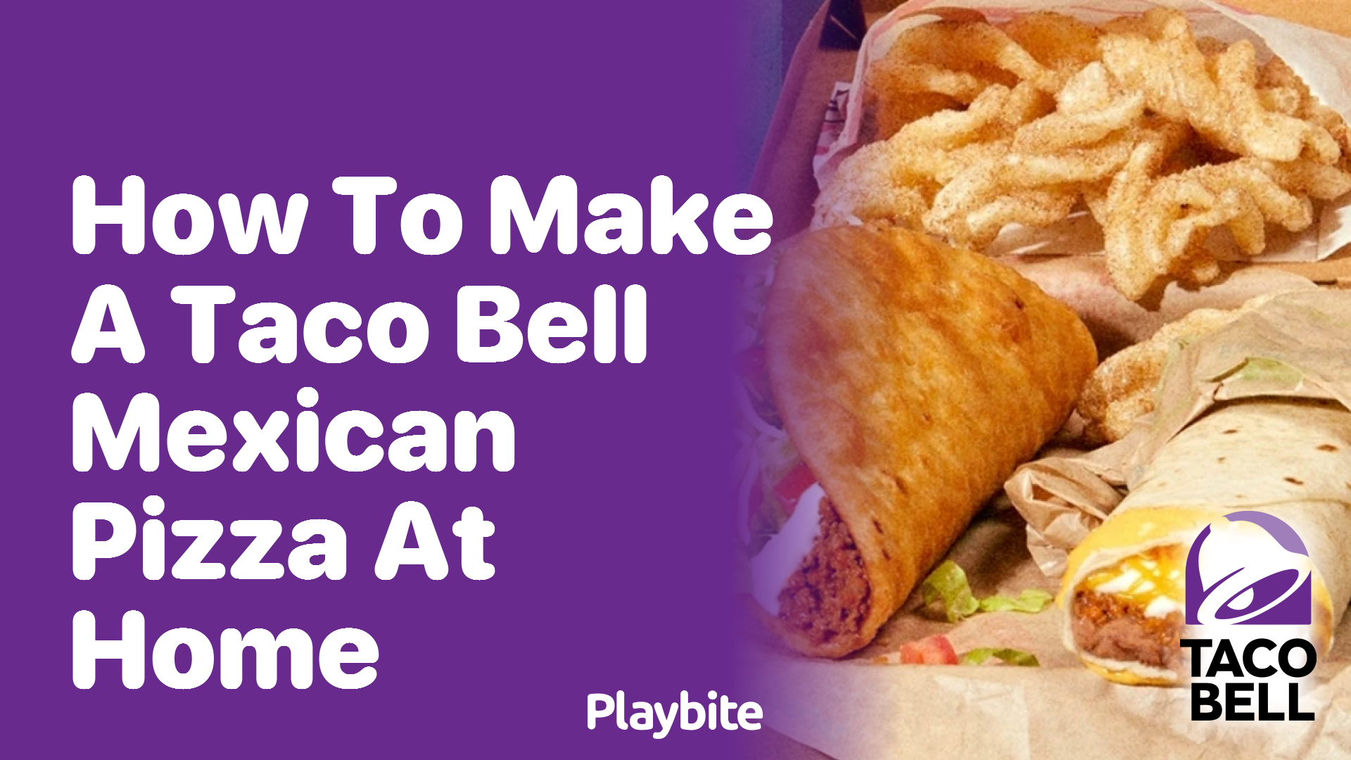 How to Make a Taco Bell Mexican Pizza at Home