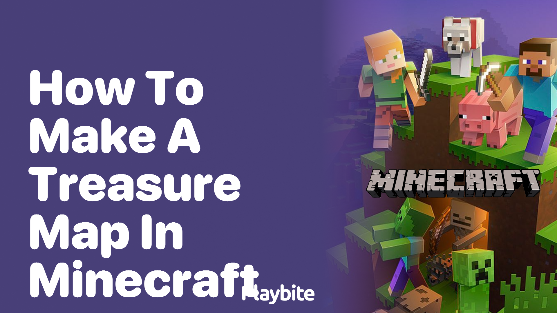 How to Make a Treasure Map in Minecraft