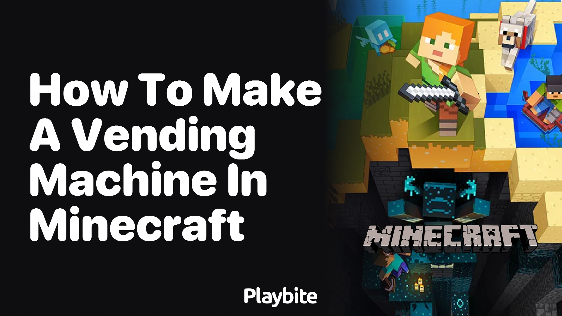 How to Make a Vending Machine in Minecraft