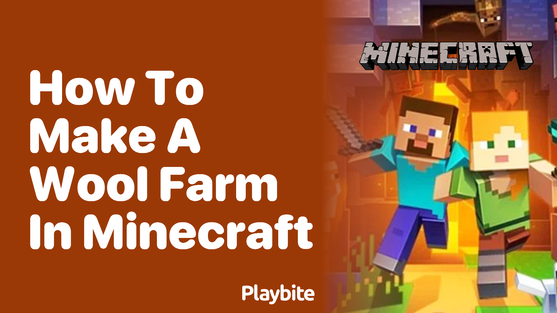 How to Make a Wool Farm in Minecraft