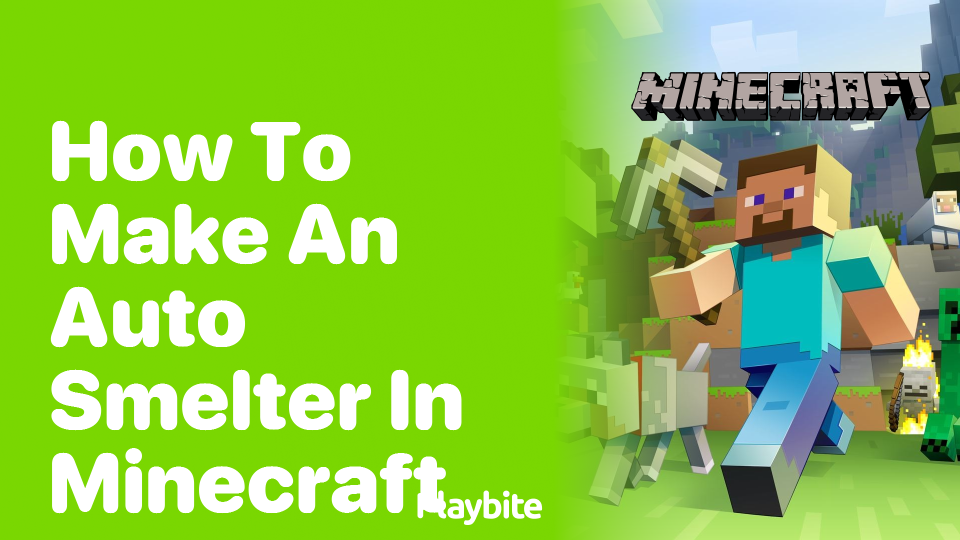 How to Make an Auto Smelter in Minecraft