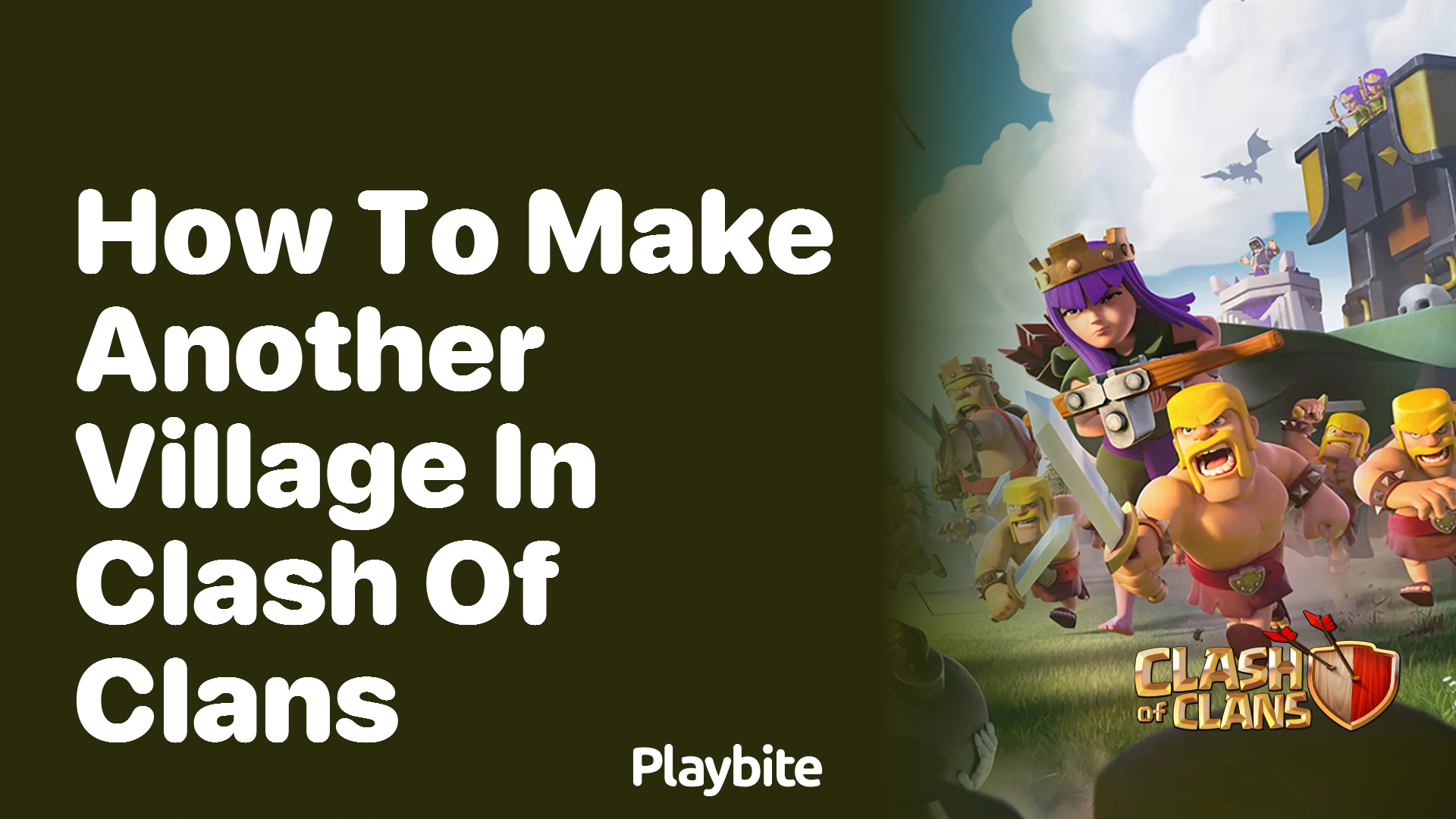 How to Make Another Village in Clash of Clans