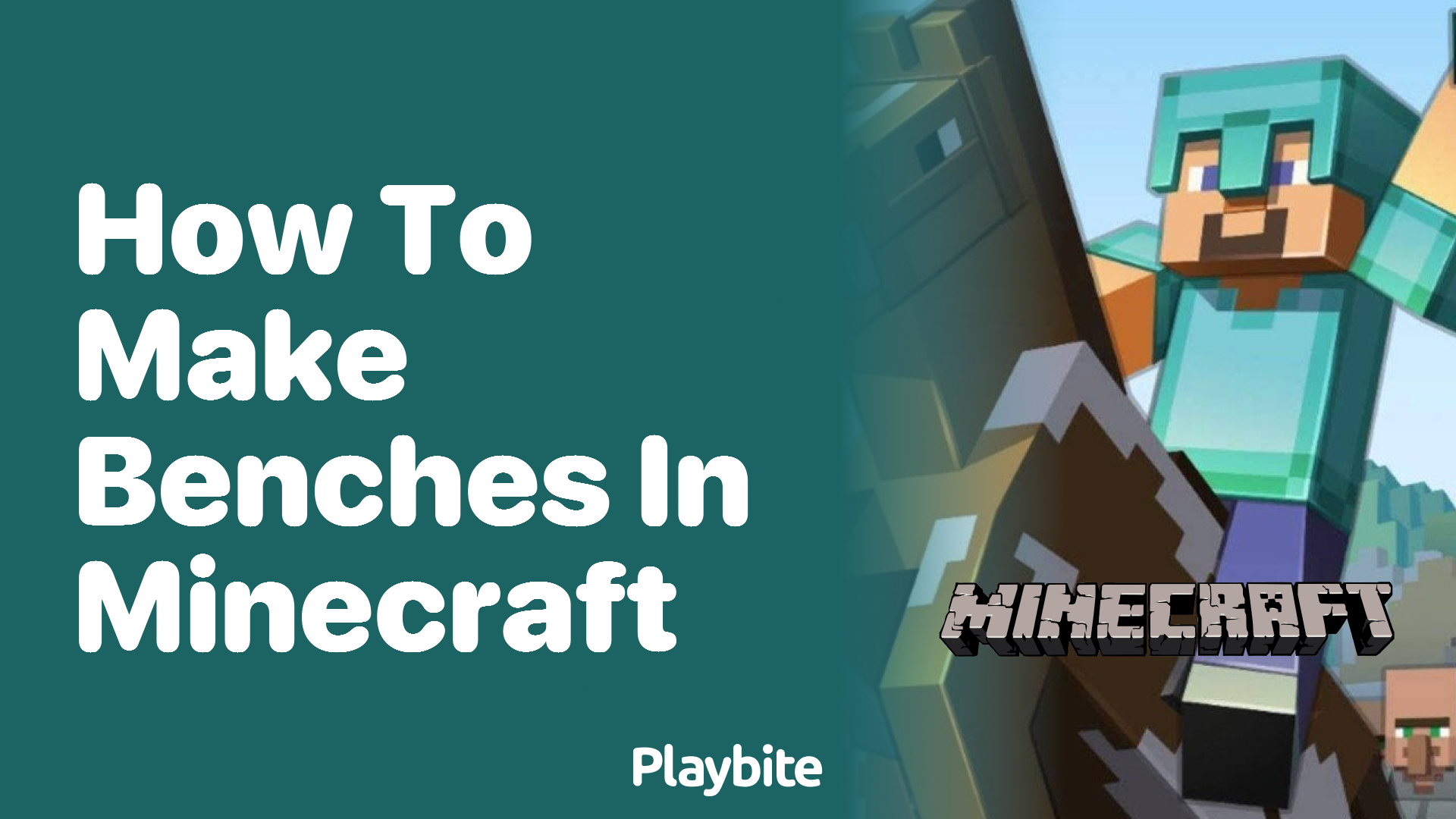 How to Make Benches in Minecraft