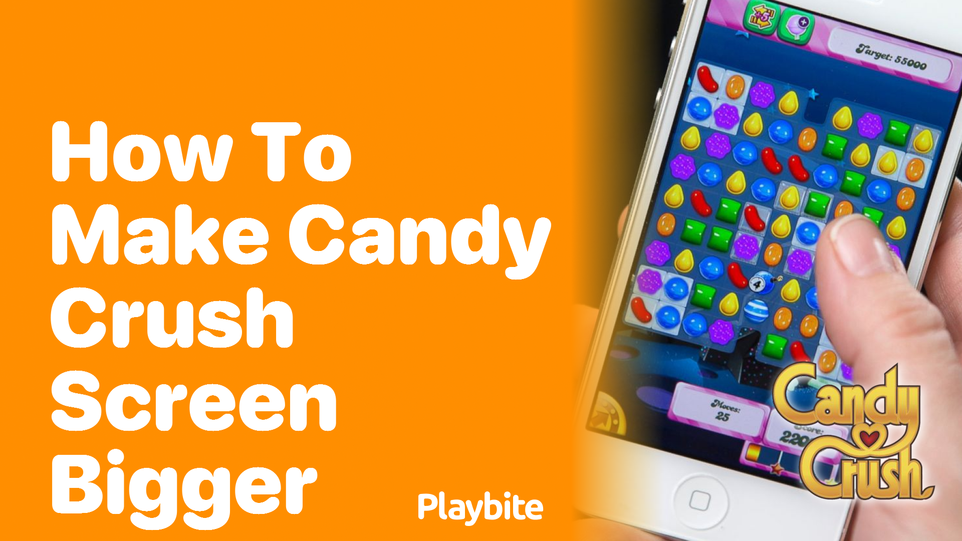 How to Make Your Candy Crush Screen Bigger