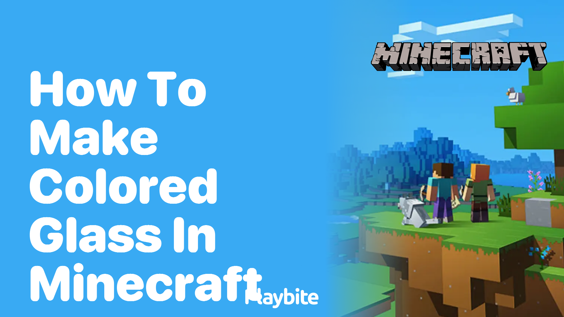 How to Make Colored Glass in Minecraft: A Simple Guide