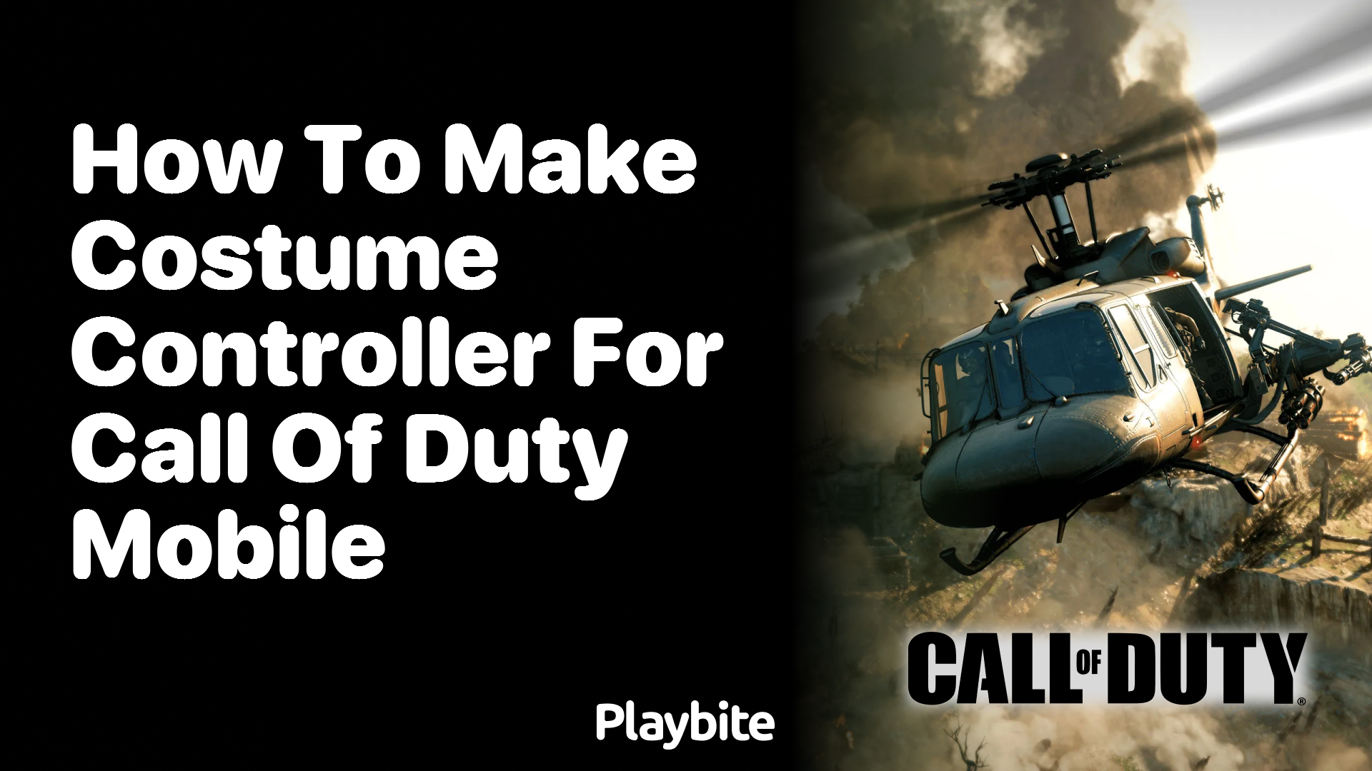 How to Make a Custom Controller for Call of Duty Mobile