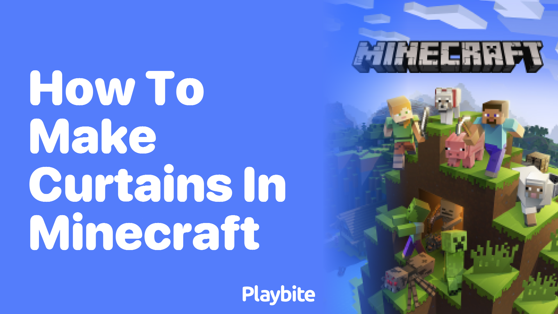 How to Make Curtains in Minecraft: A Simple Guide