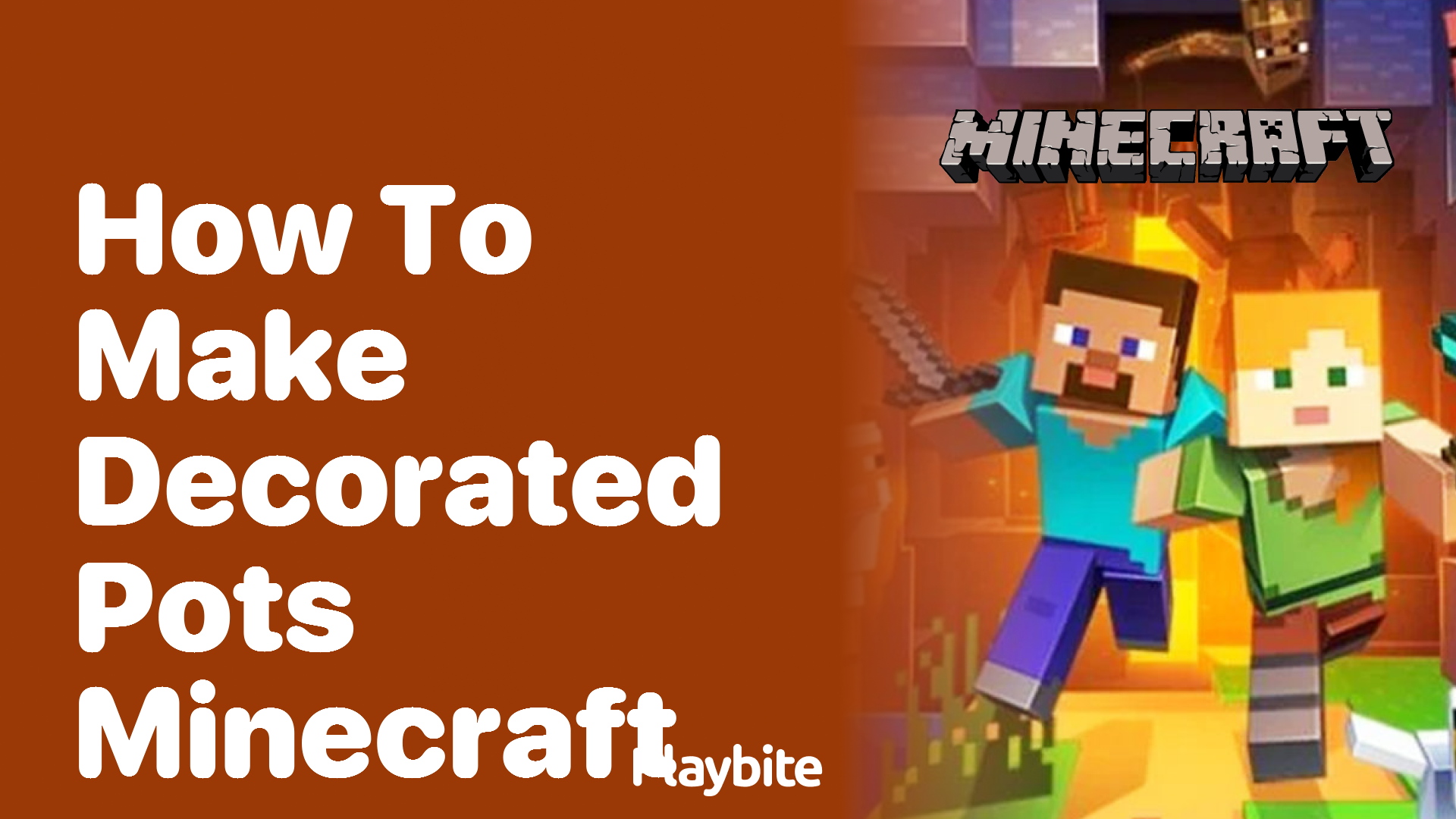 How to Make Decorated Pots in Minecraft