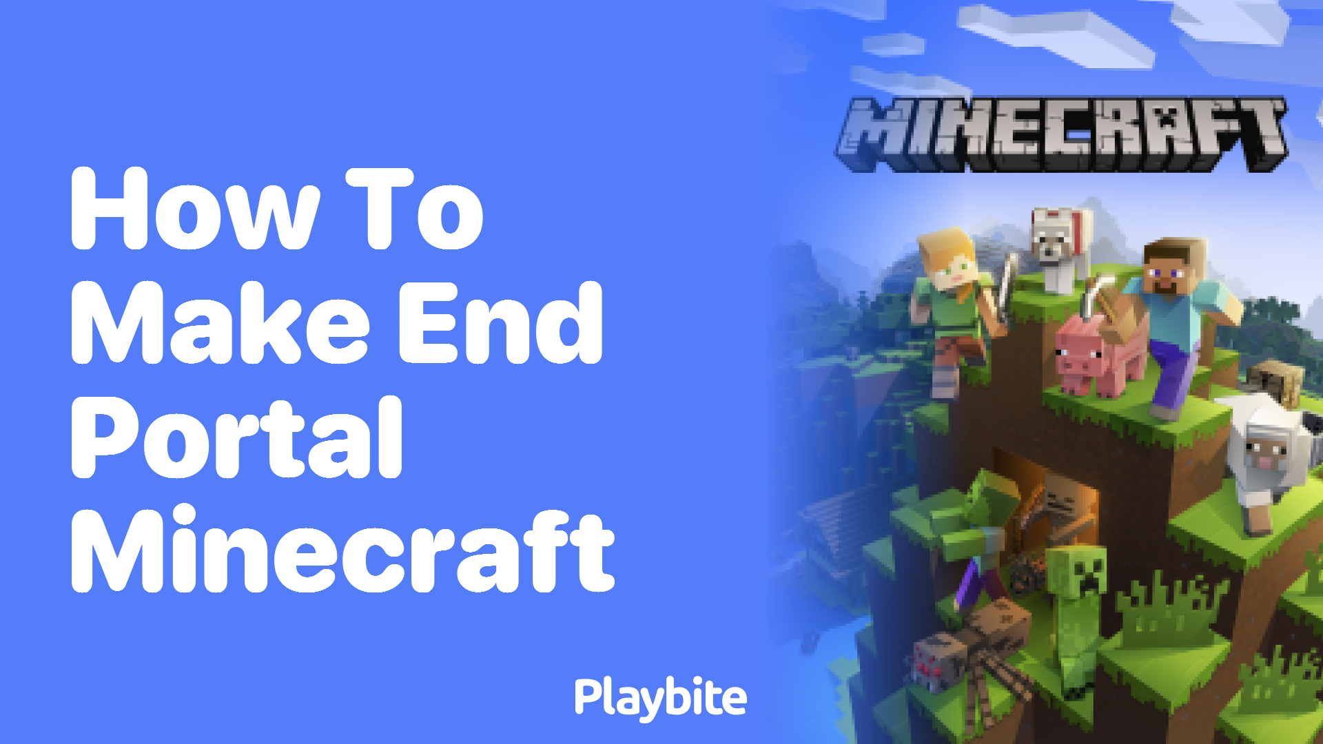 How to Make an End Portal in Minecraft