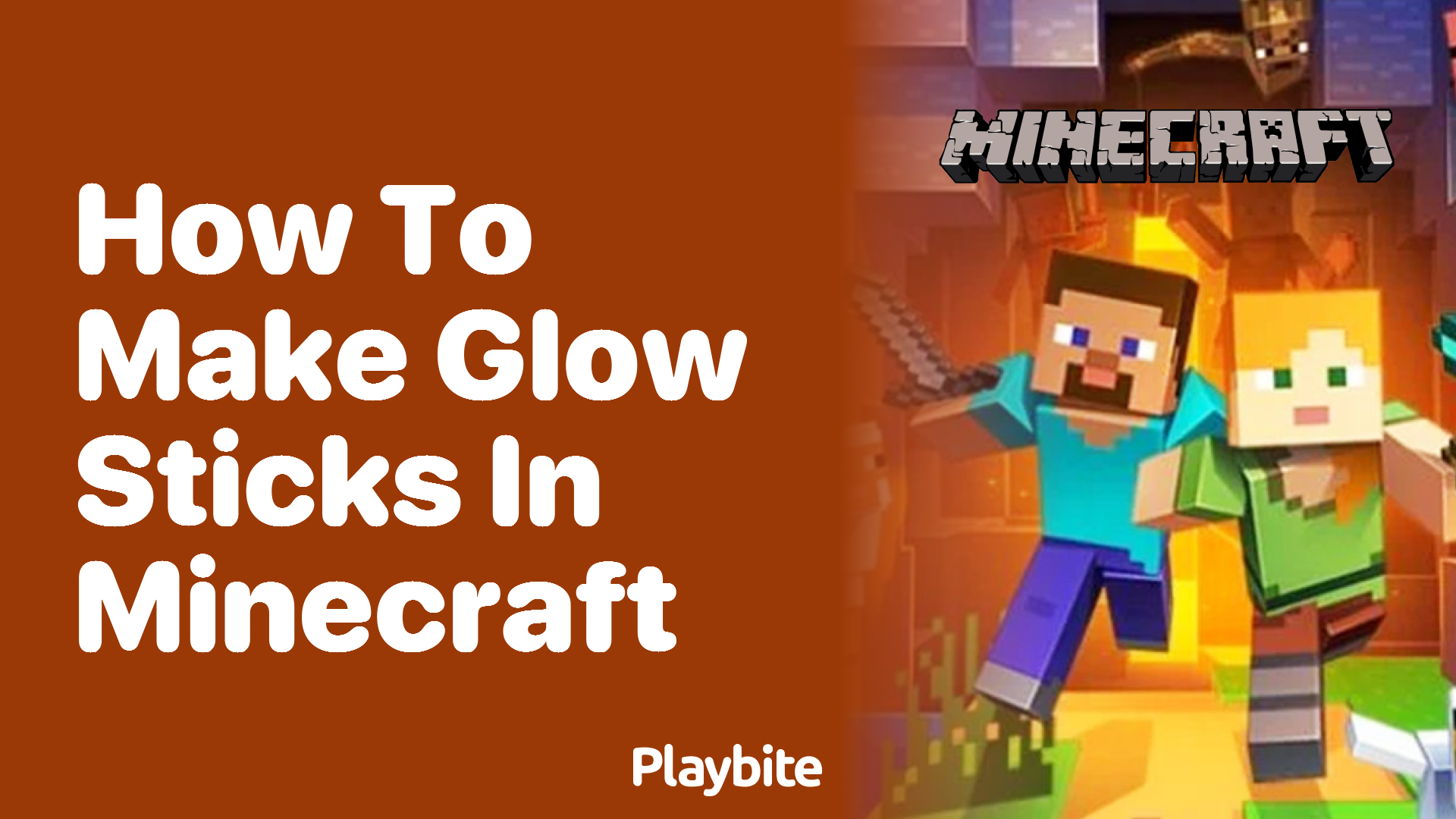 How to Make Glow Sticks in Minecraft