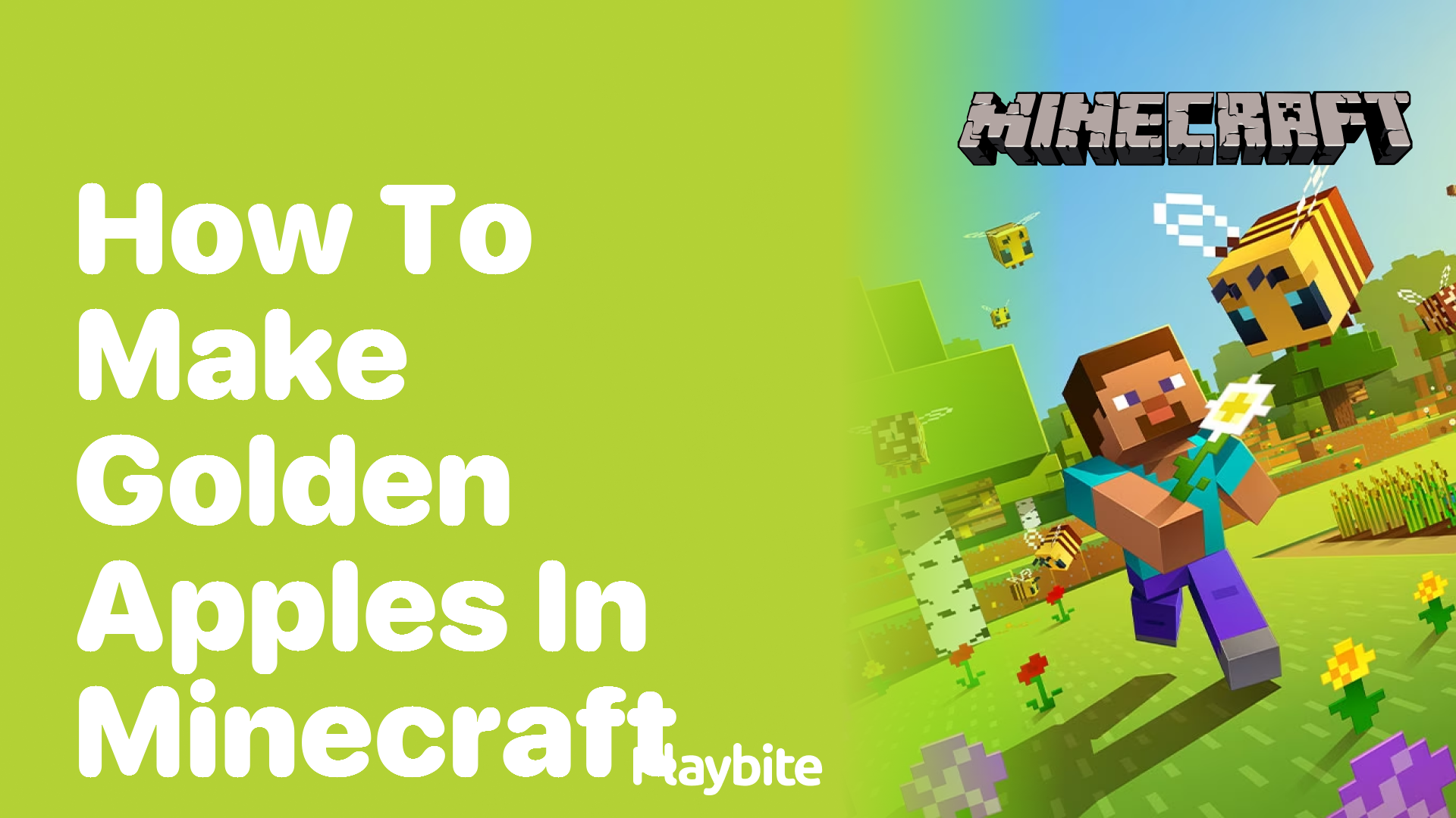 How to Make Golden Apples in Minecraft