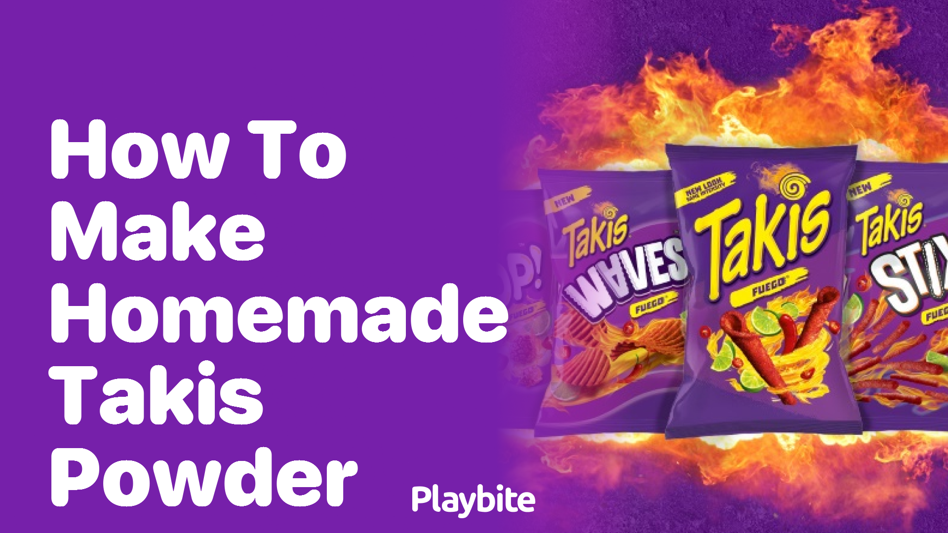 How to Make Homemade Takis Powder