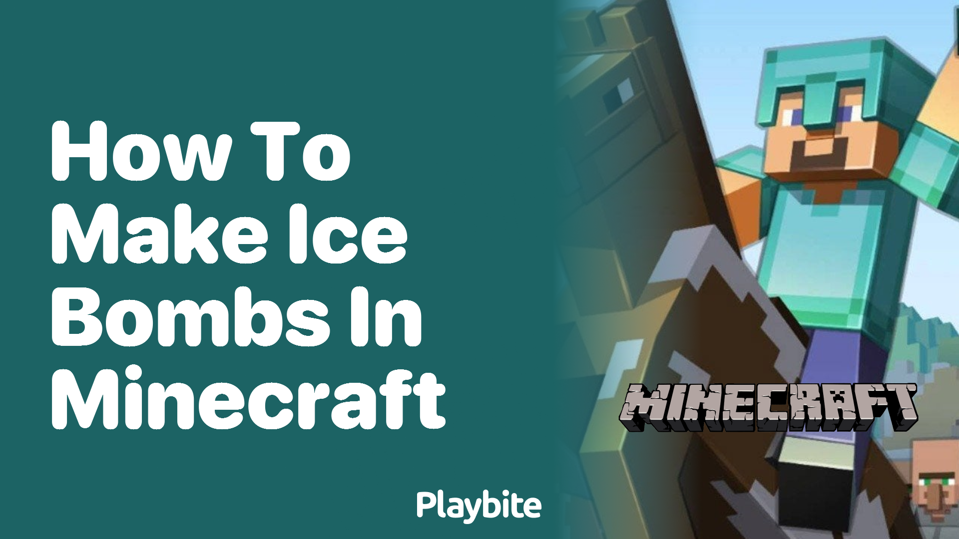 How to Make Ice Bombs in Minecraft