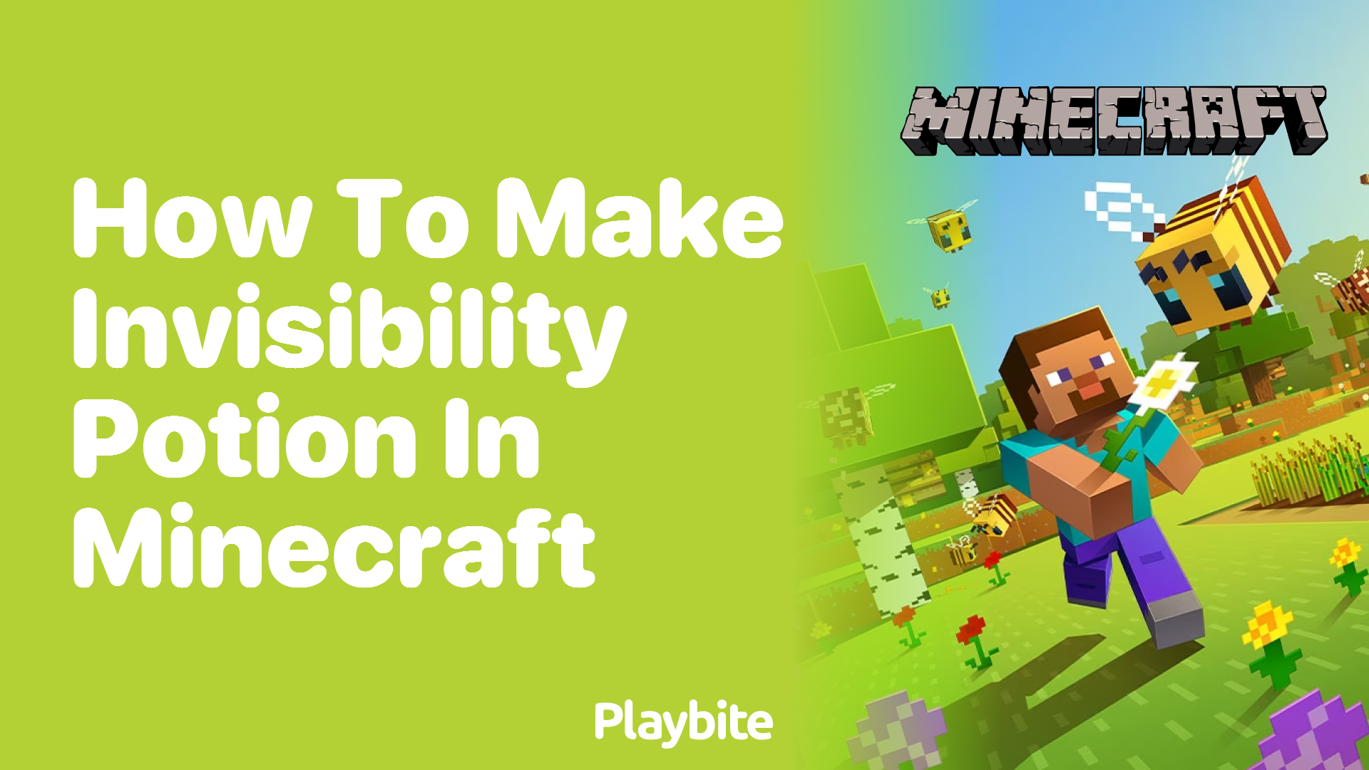 How to Make an Invisibility Potion in Minecraft