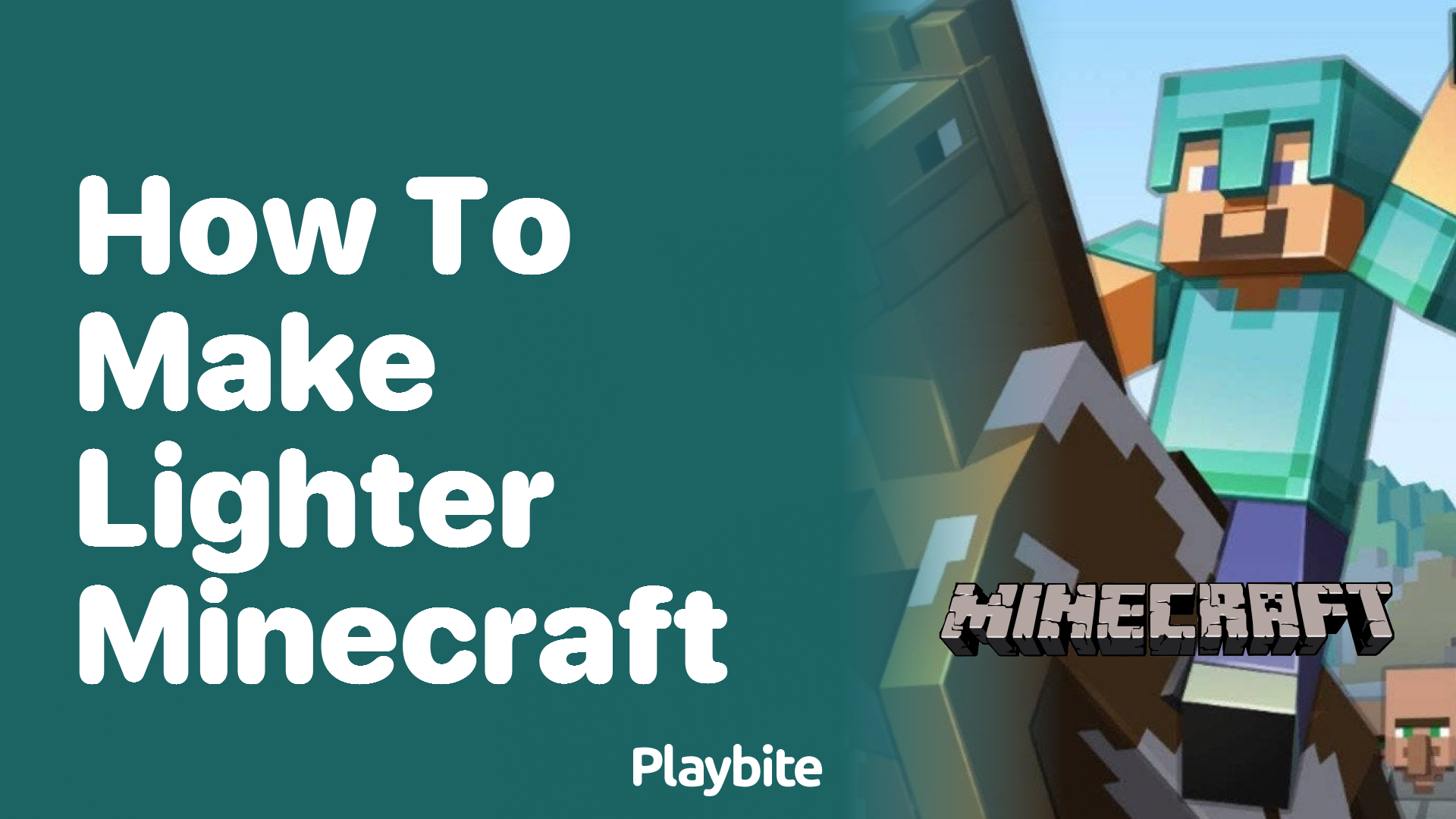 How to Make a Lighter in Minecraft