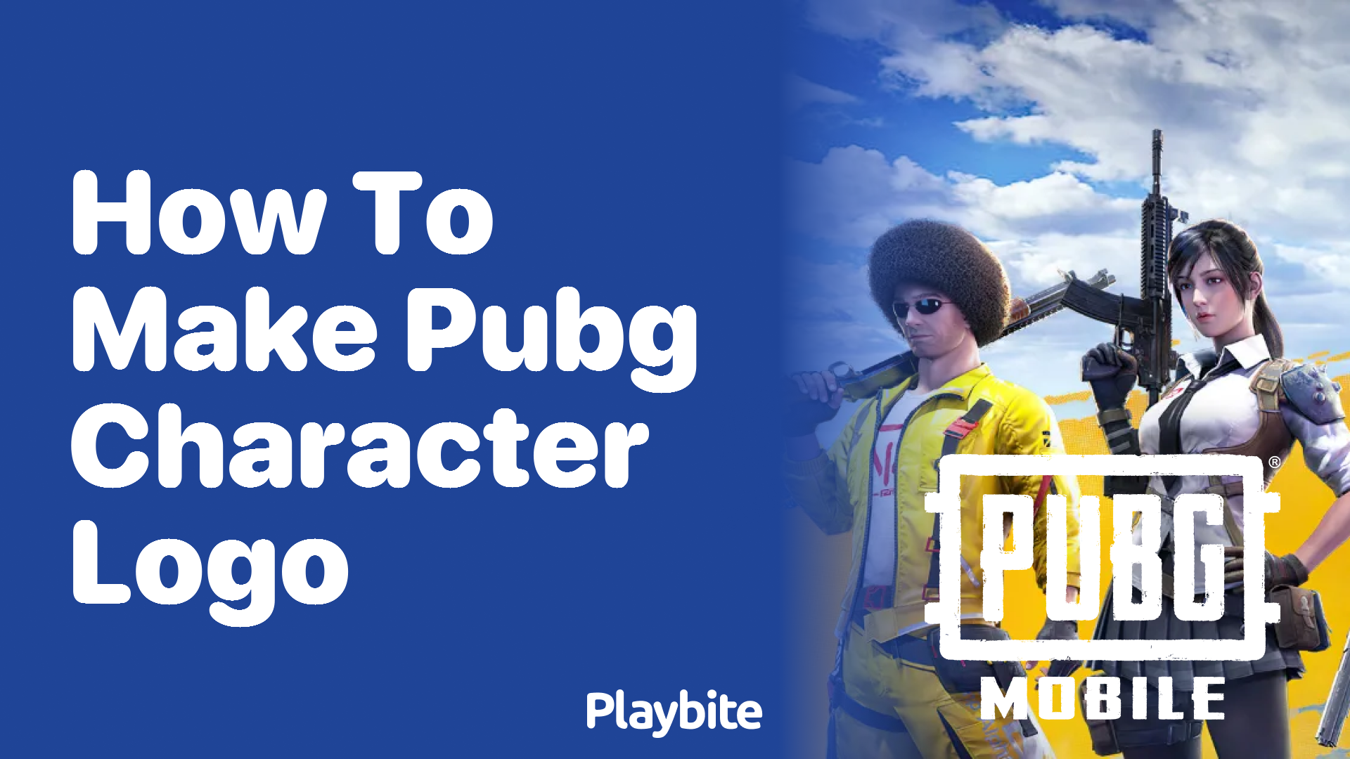 How to Make Your PUBG Character Logo