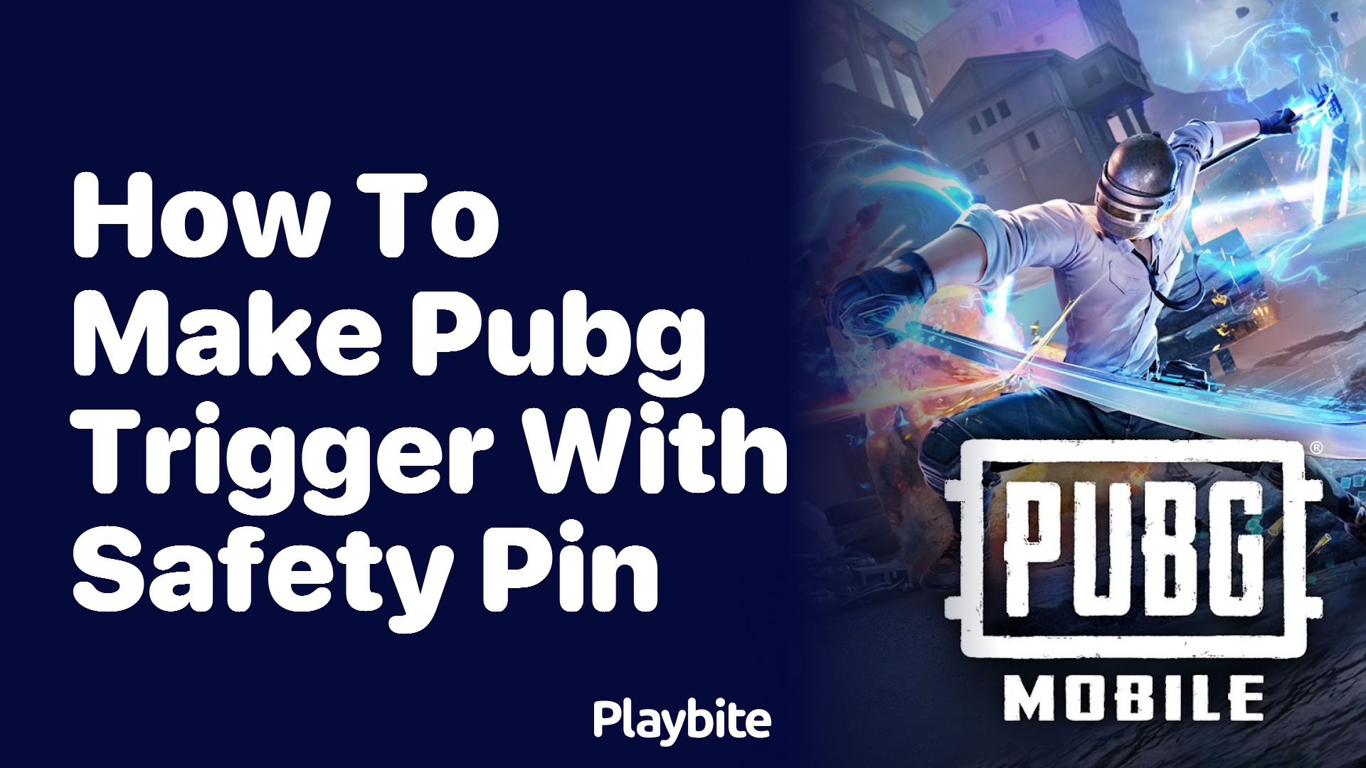 How to Make a PUBG Trigger with a Safety Pin