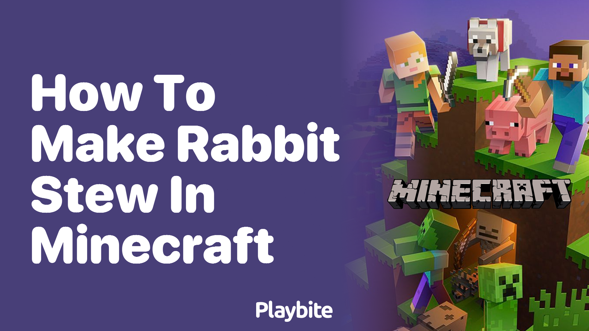 How to Make Rabbit Stew in Minecraft