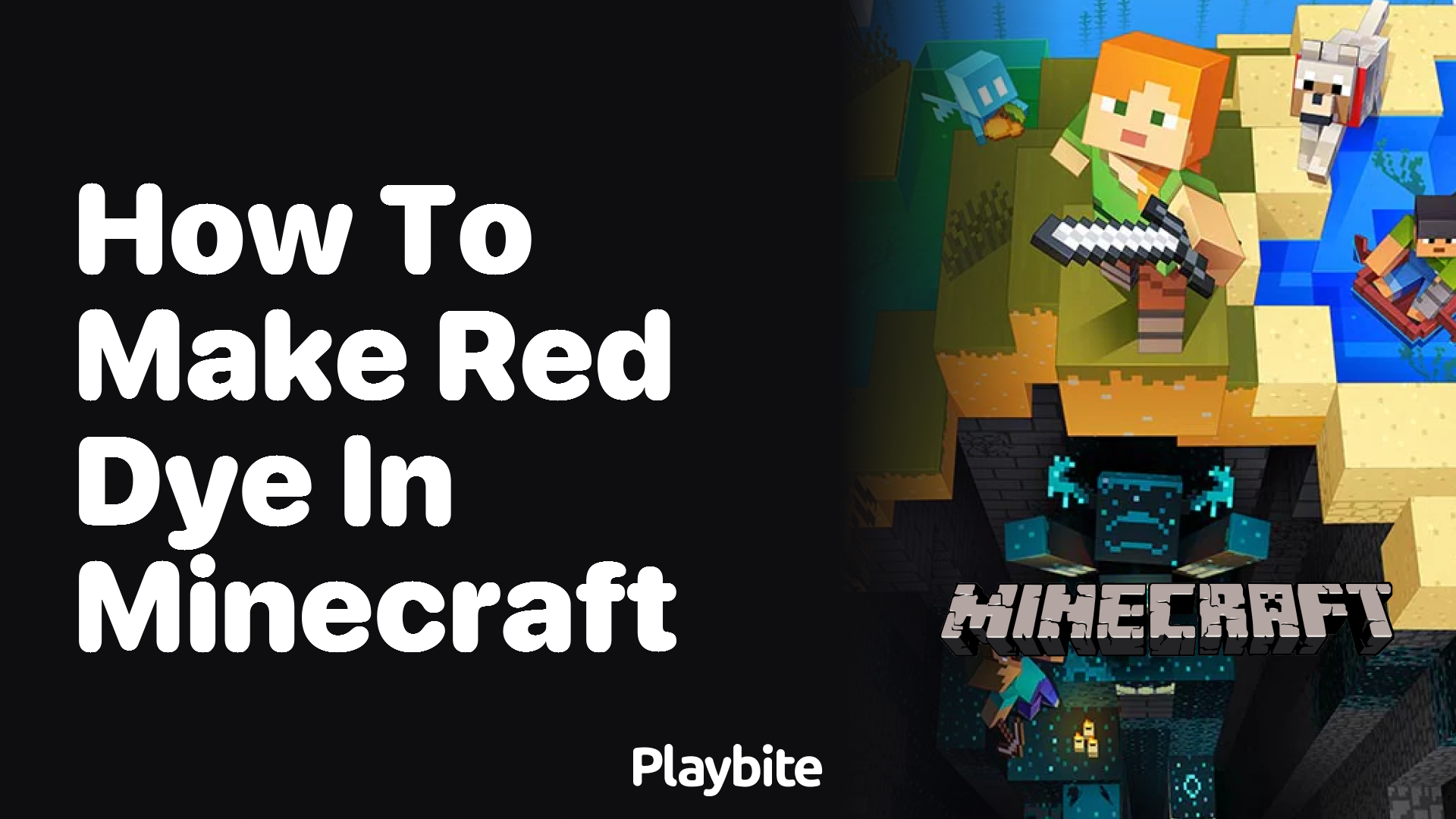 How to Make Red Dye in Minecraft