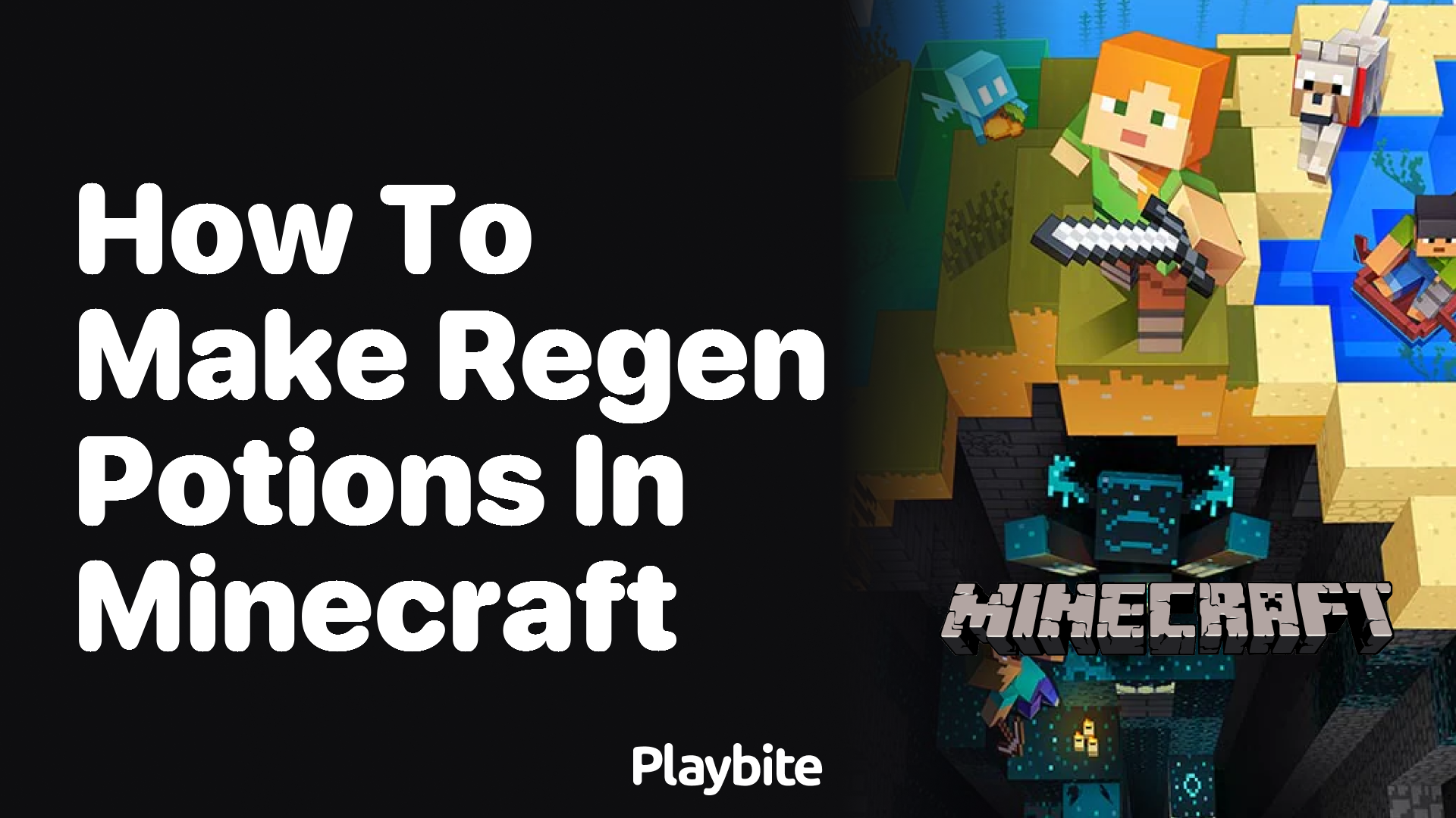 How to Make Regen Potions in Minecraft - Playbite