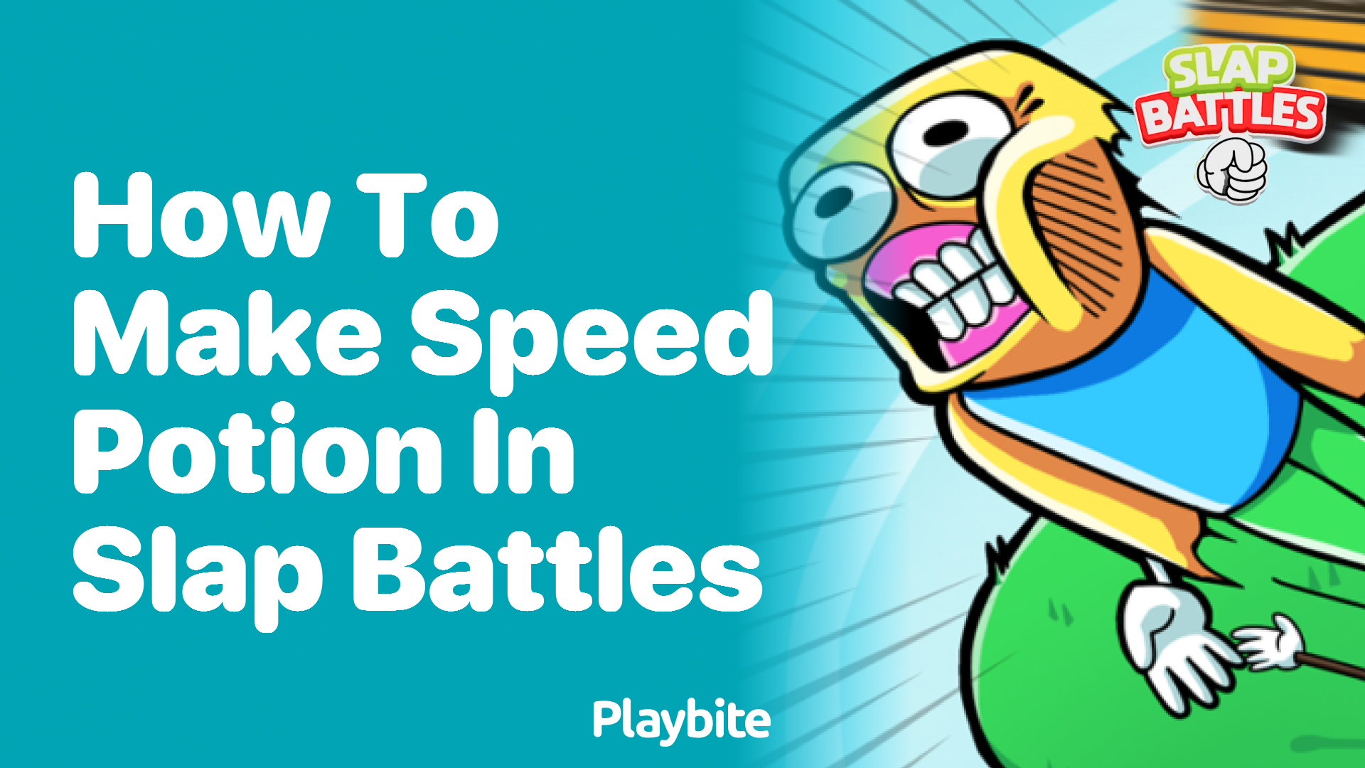 How to Make a Speed Potion in Slap Battles