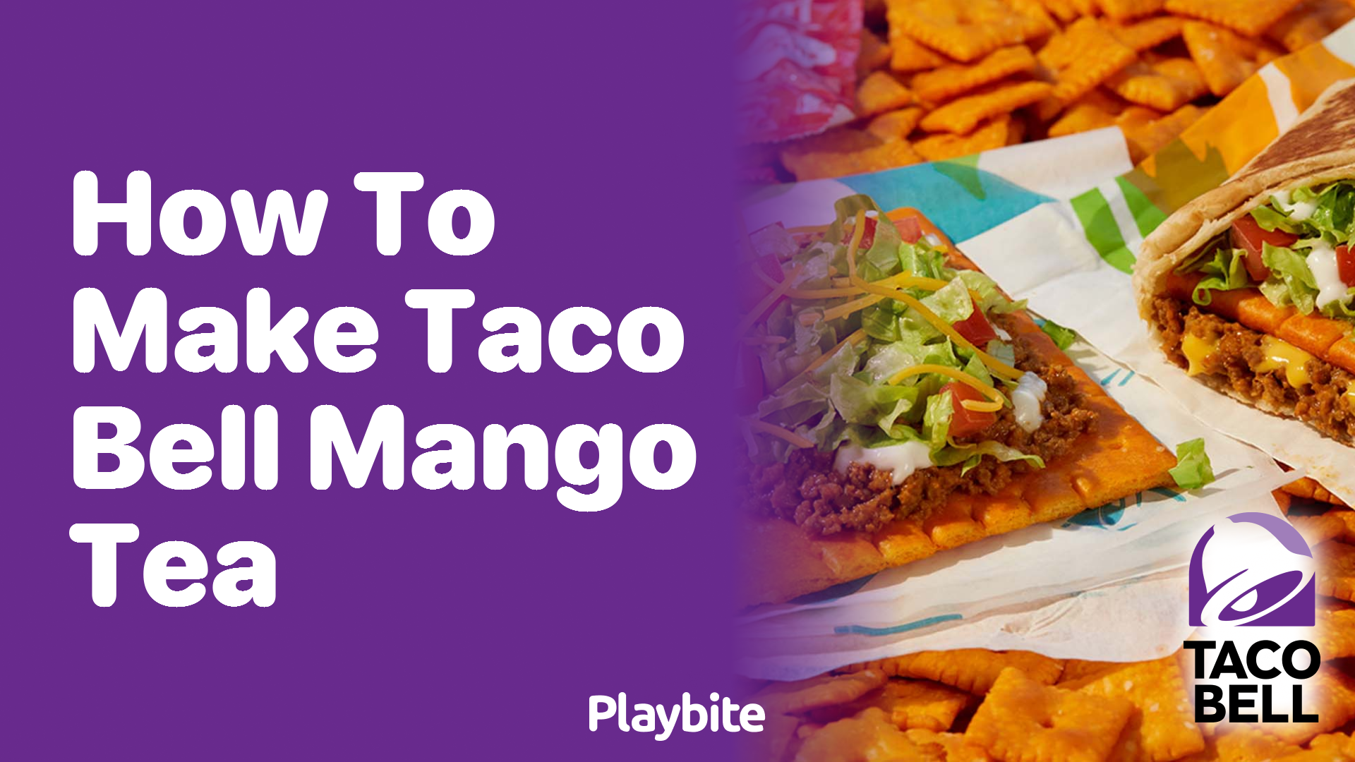 How to Make Taco Bell Mango Tea - Playbite