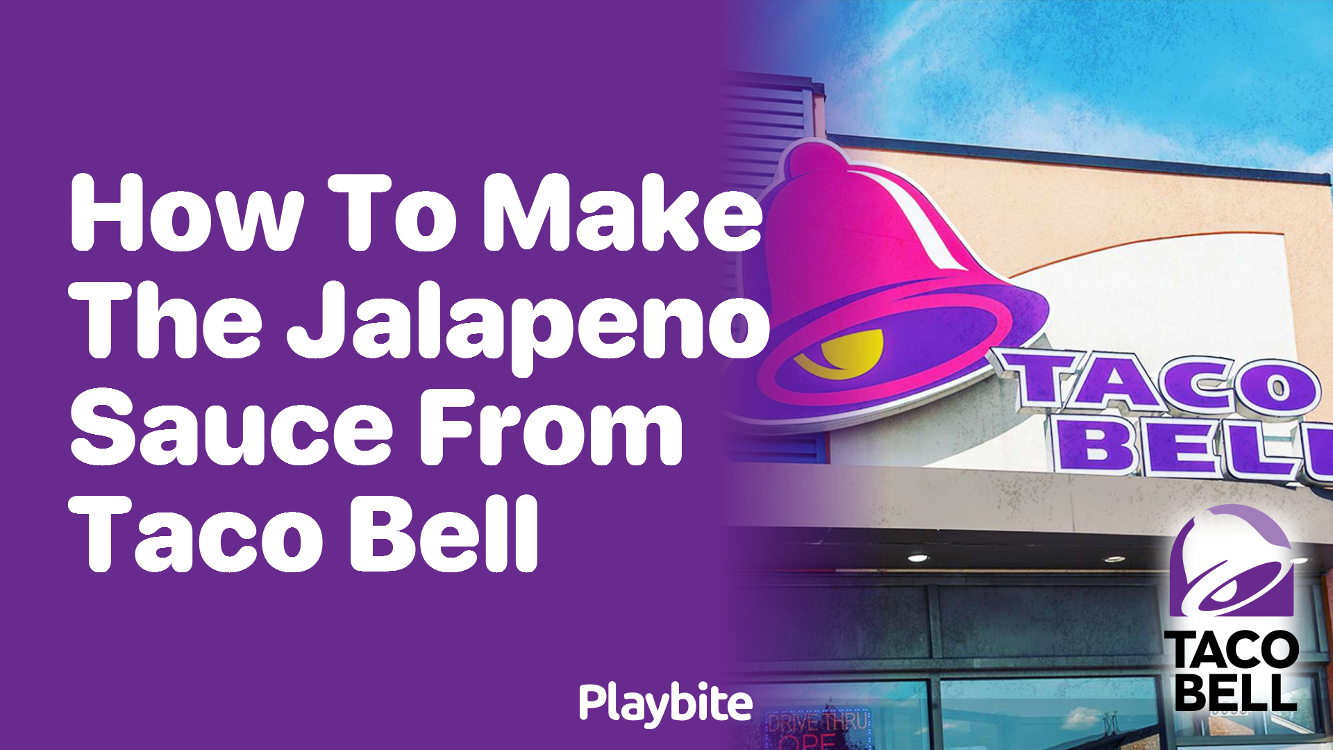 How to Make the Jalapeno Sauce from Taco Bell