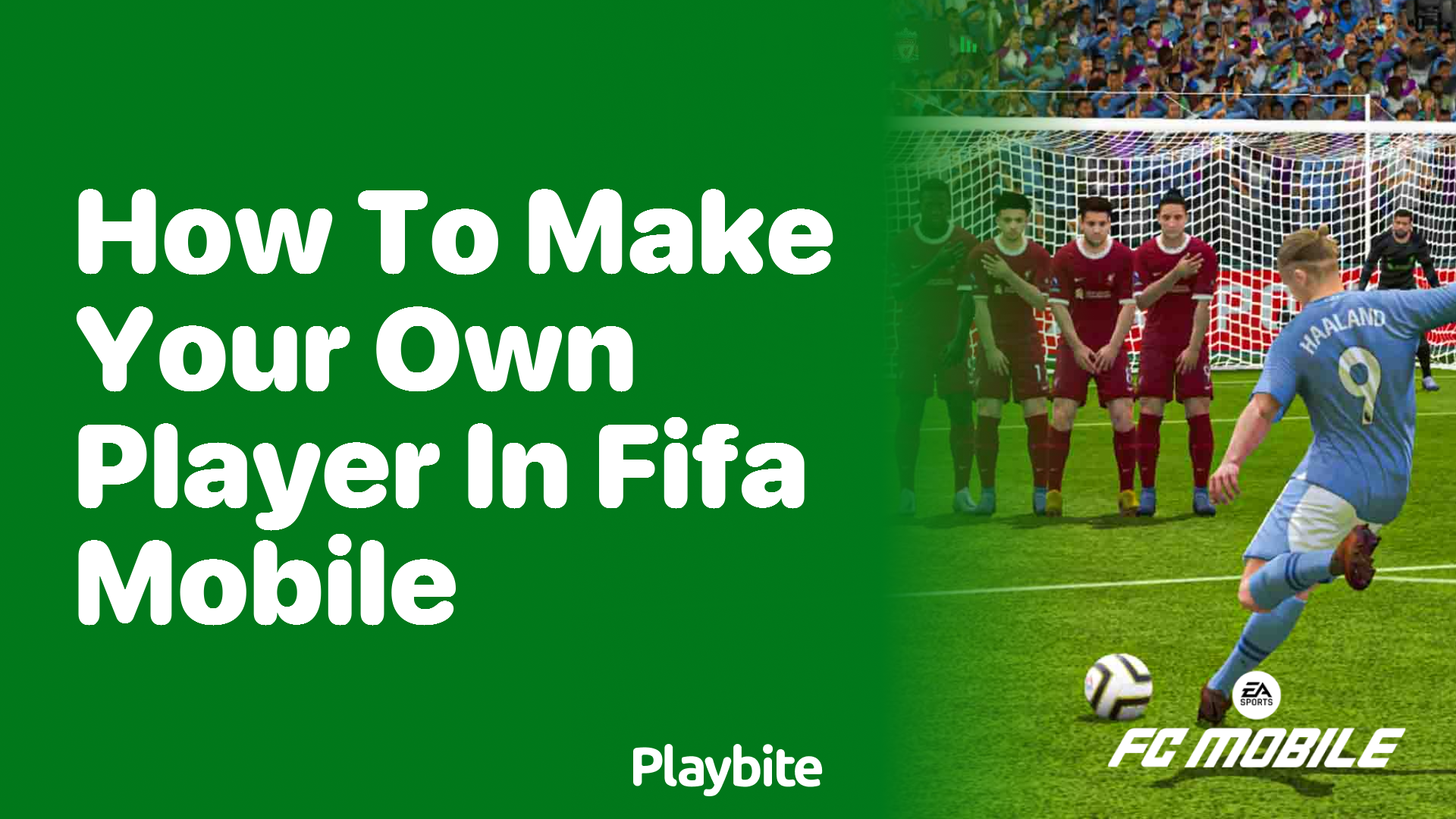 How to Make Your Own Player in FIFA Mobile