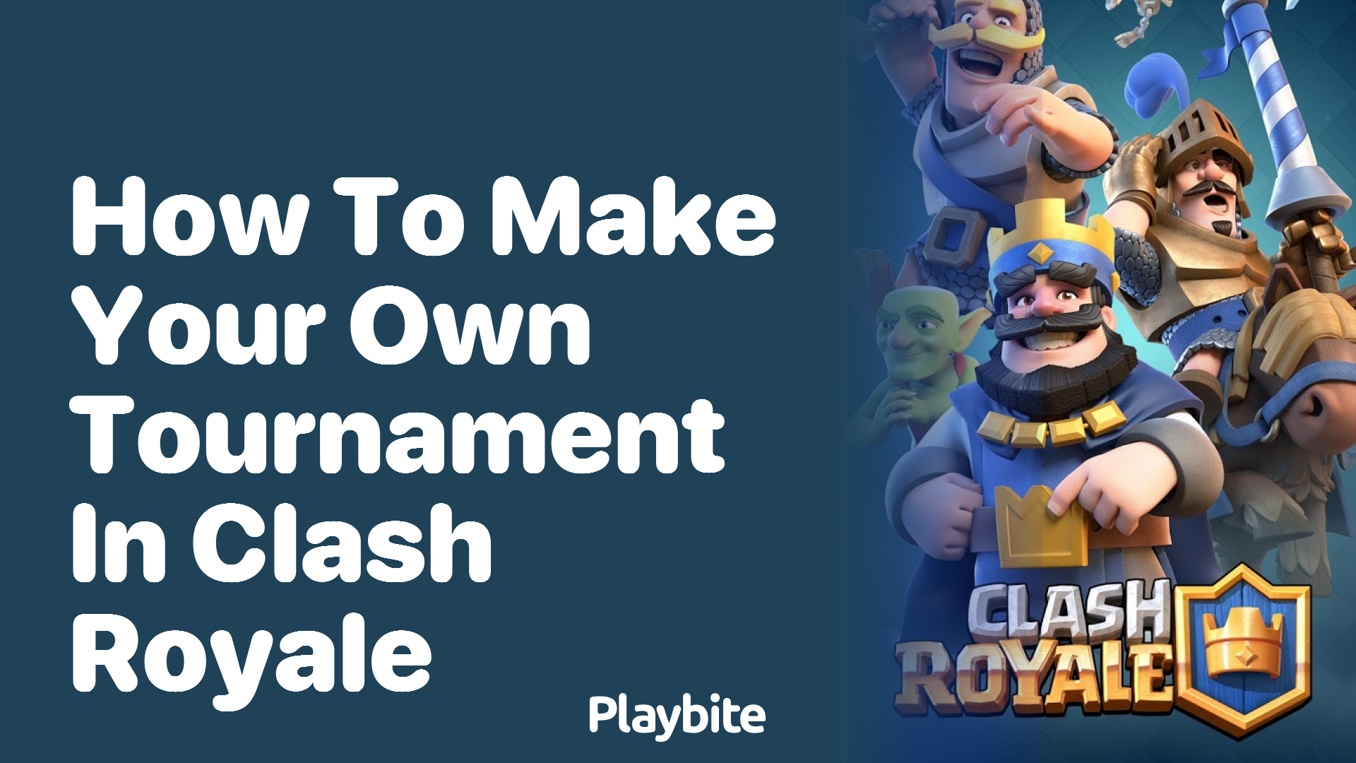 How to Make Your Own Tournament in Clash Royale