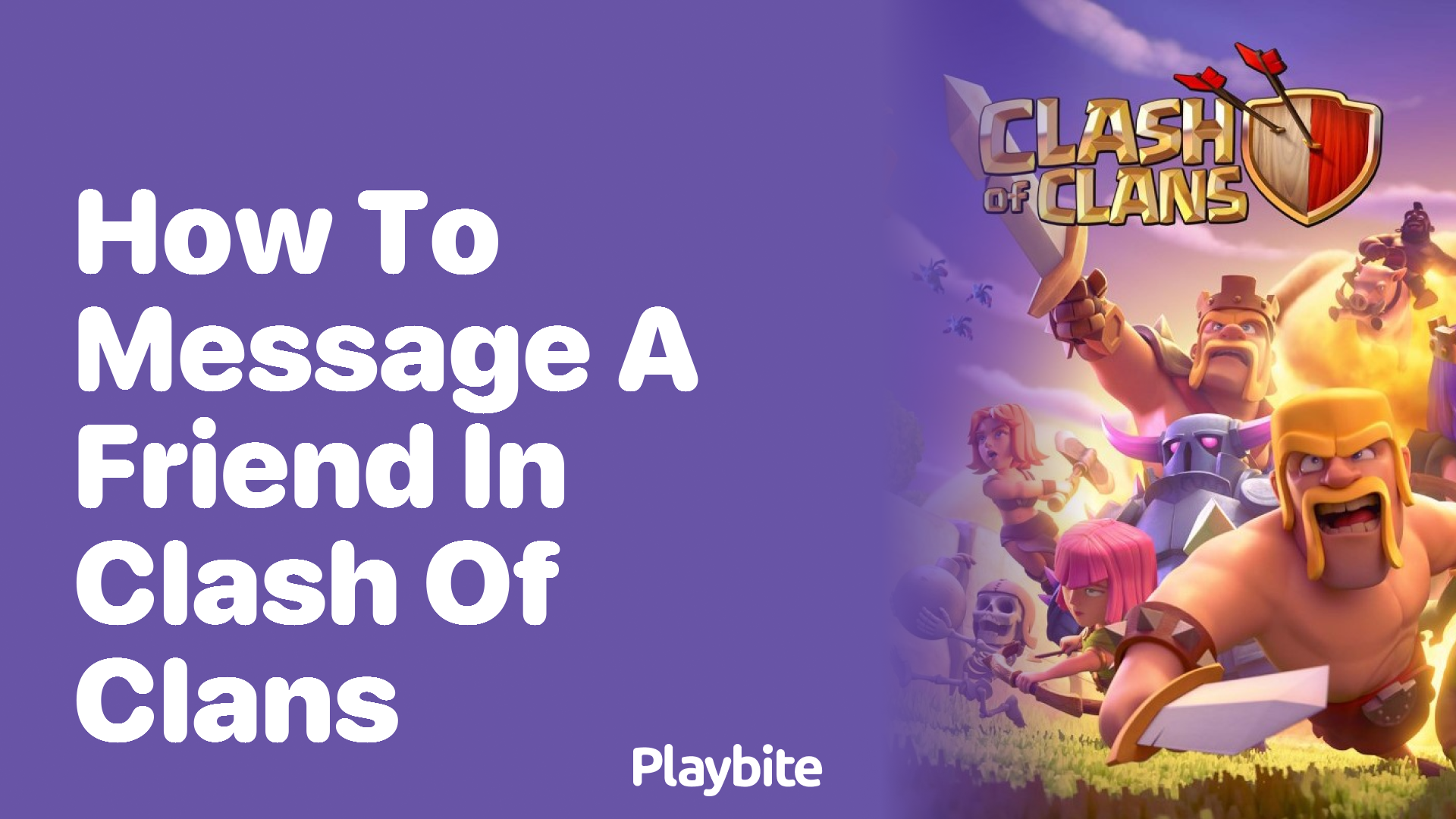 How to Message a Friend in Clash of Clans