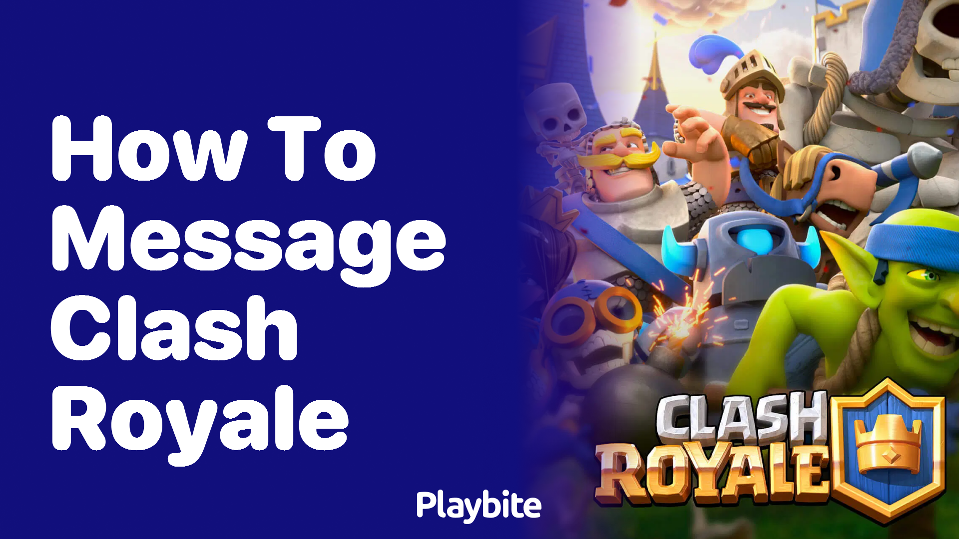 How to Message in Clash Royale