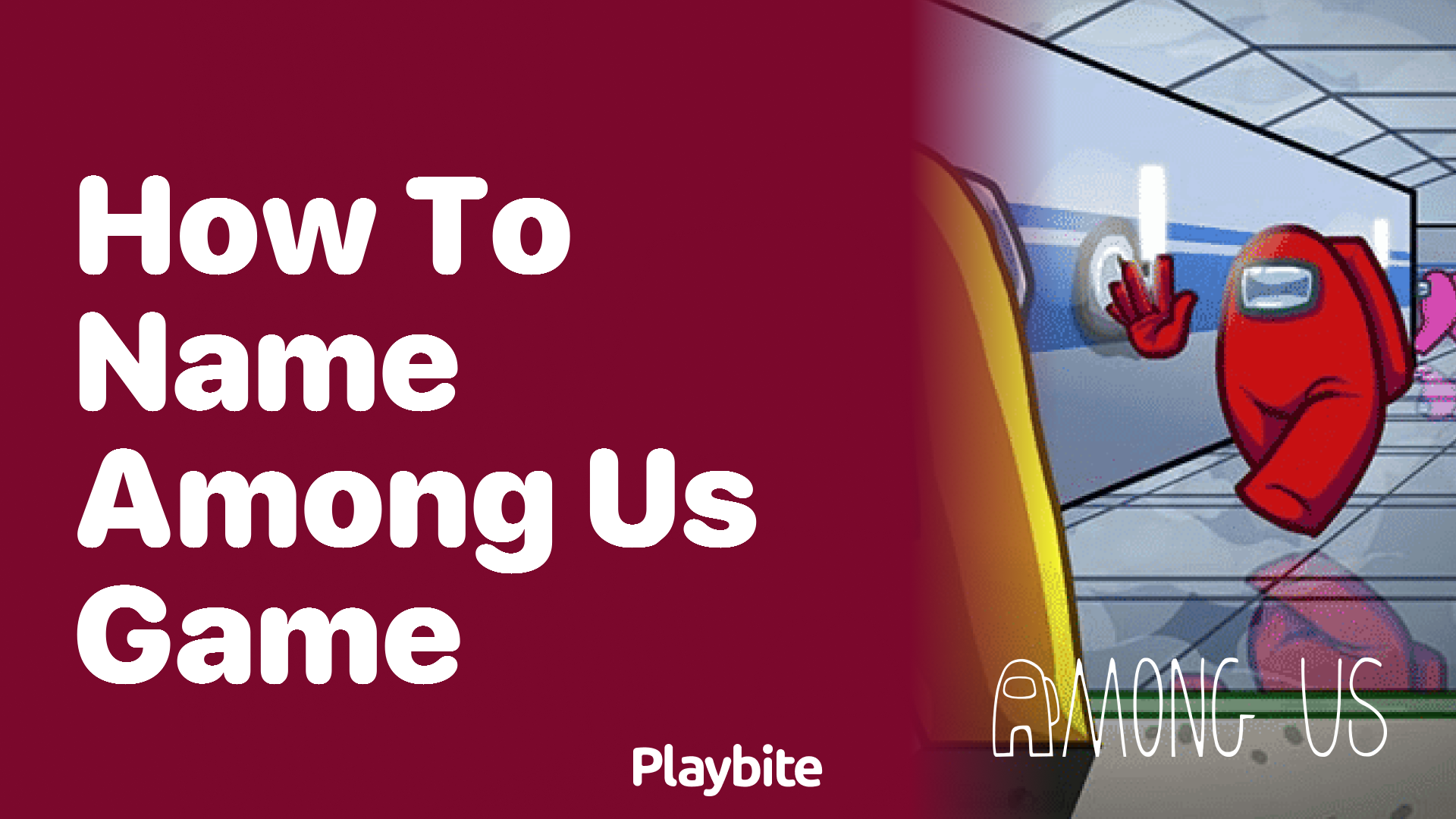 How to Name Your Among Us Game - Playbite