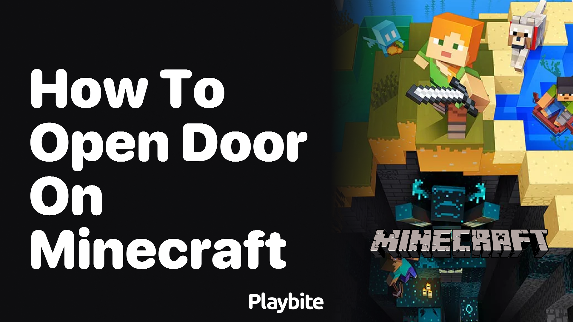 How to Open a Door in Minecraft: A Simple Guide - Playbite