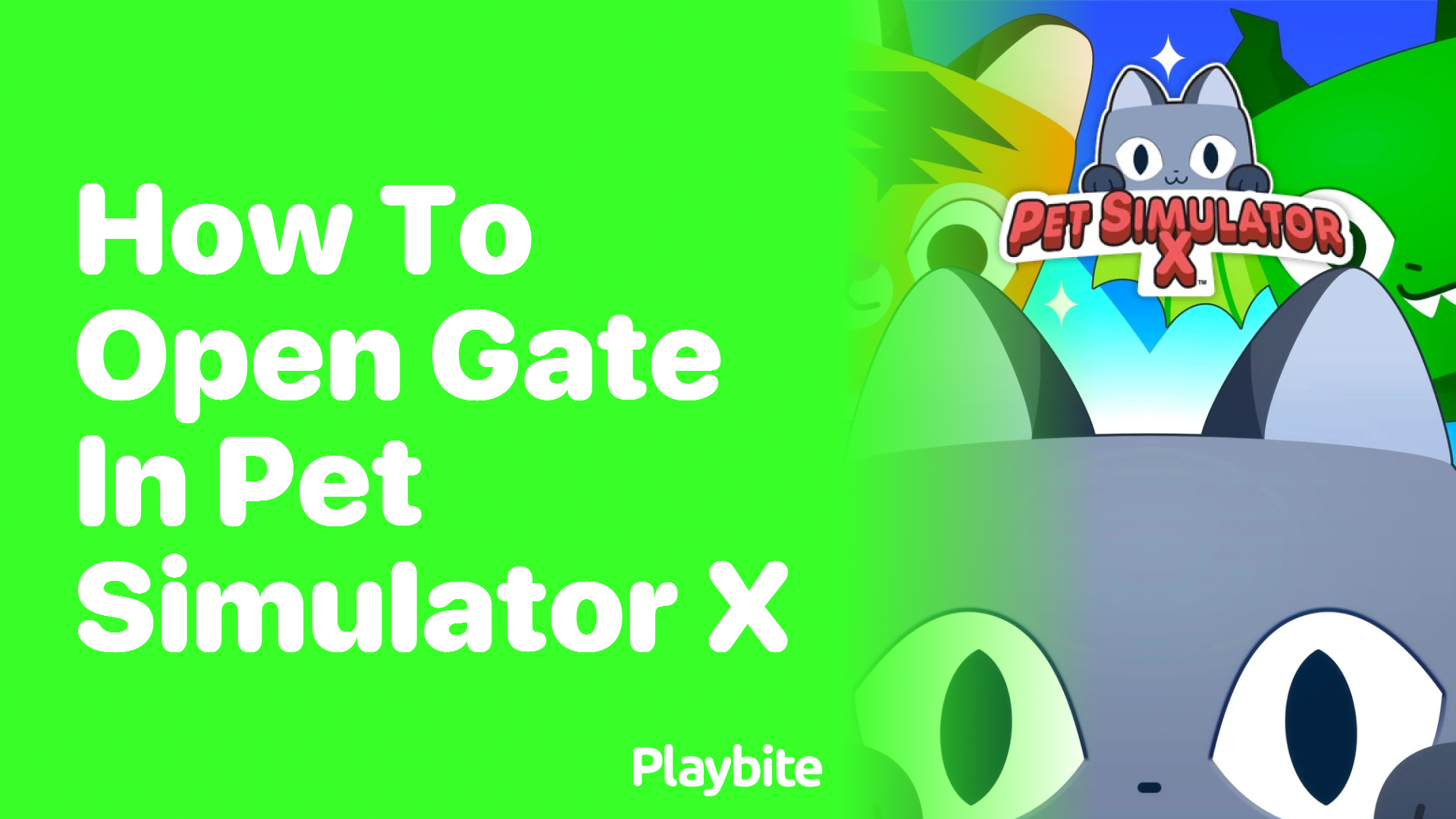 How to Open the Gate in Pet Simulator X: Your Ultimate Guide