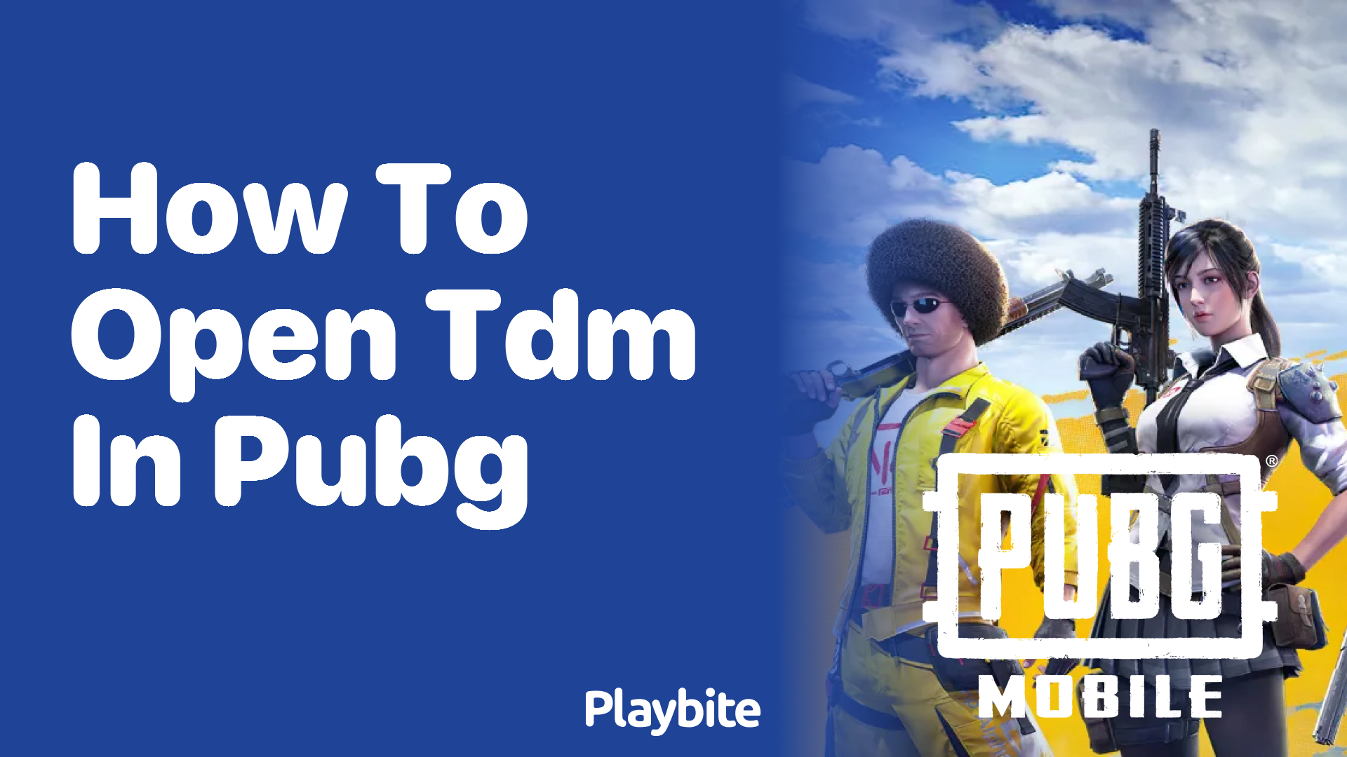 How to Unlock TDM Mode in PUBG Mobile