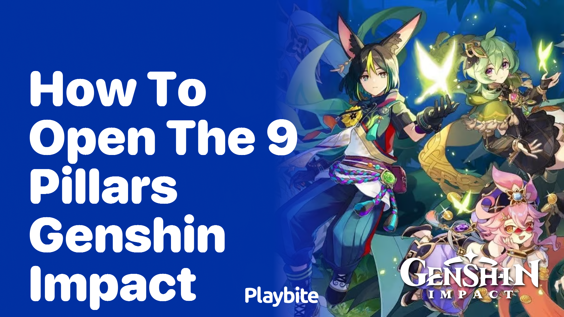 How to Open the 9 Pillars in Genshin Impact