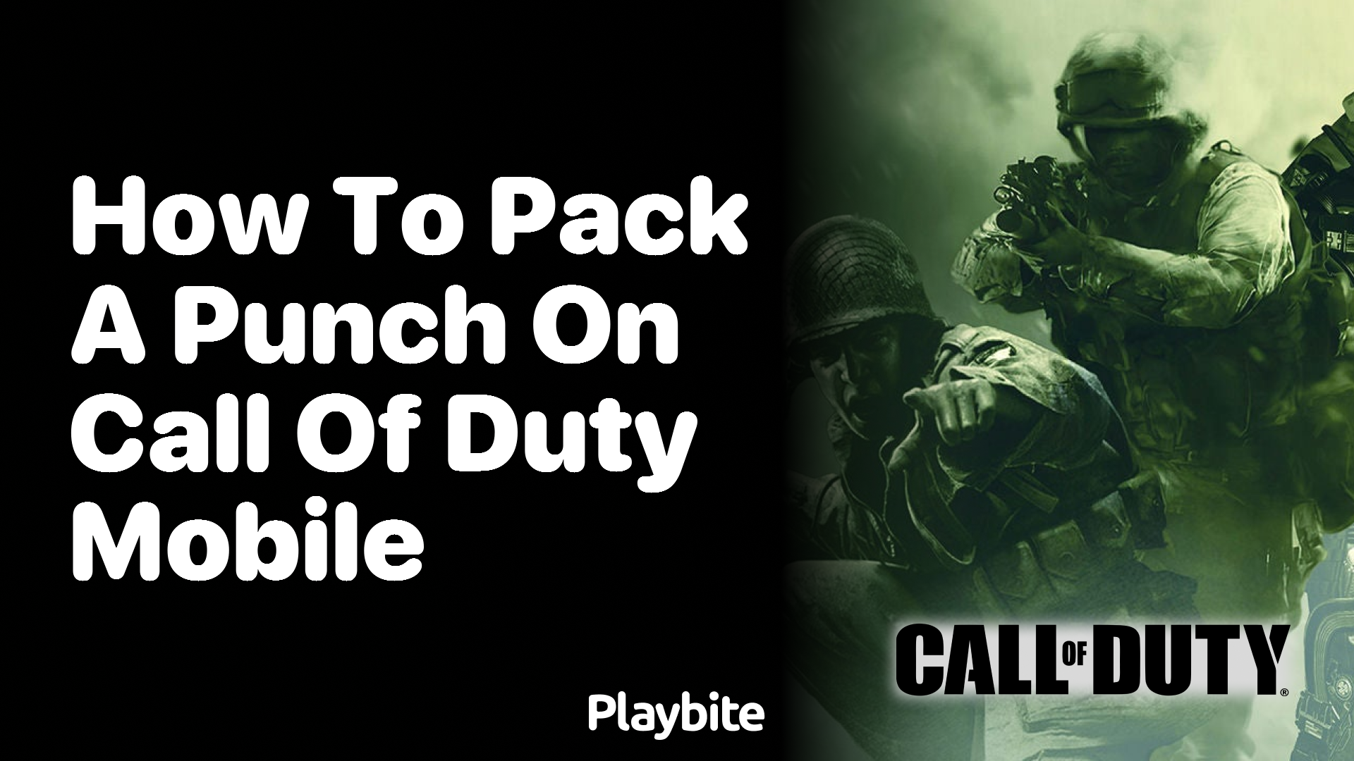 How to Pack a Punch on Call of Duty Mobile