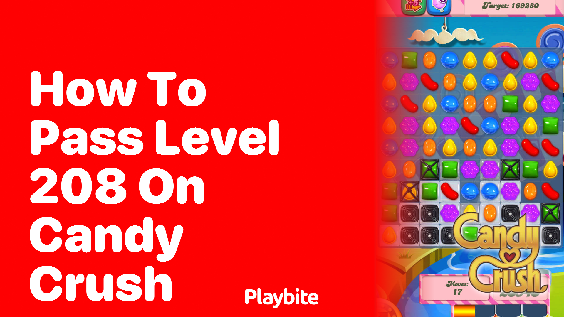 How to Pass Level 208 on Candy Crush