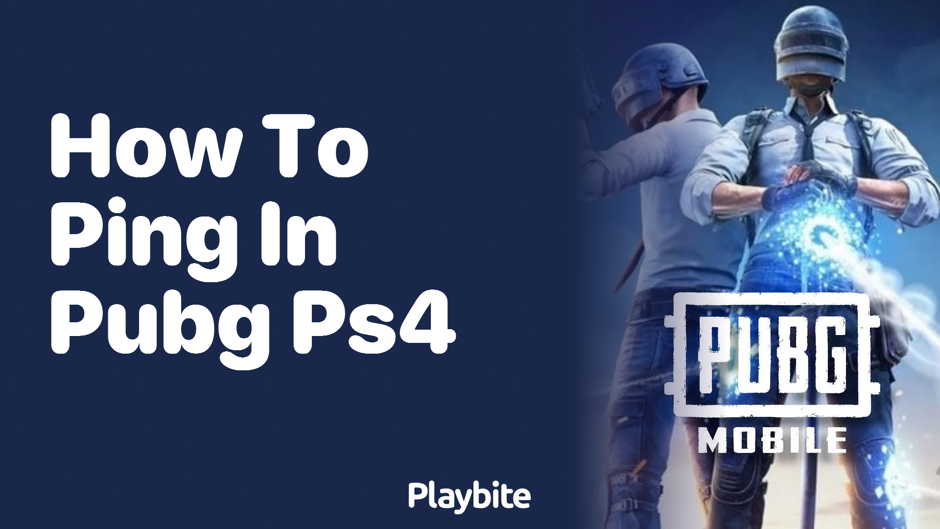 How to Ping in PUBG on PS4: A Quick Guide - Playbite