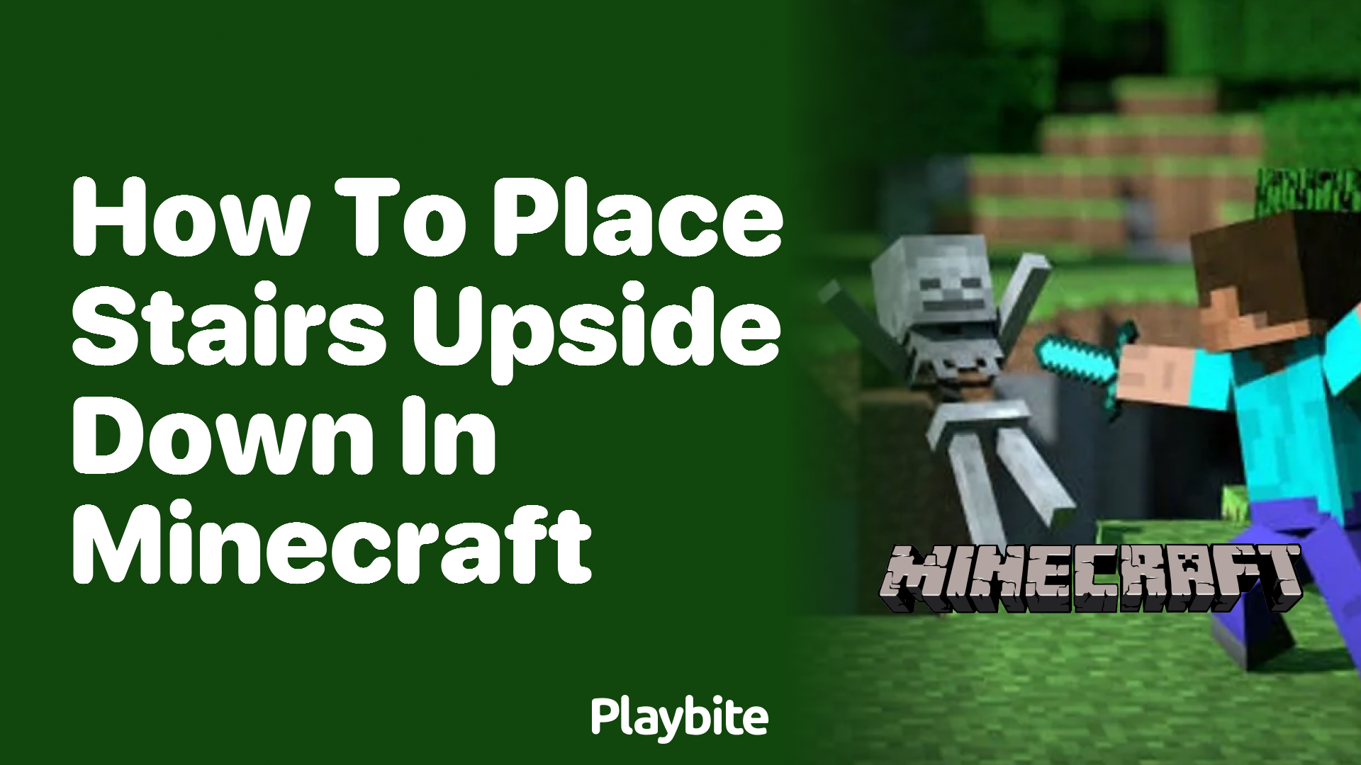 how-to-place-stairs-upside-down-in-minecraft-playbite