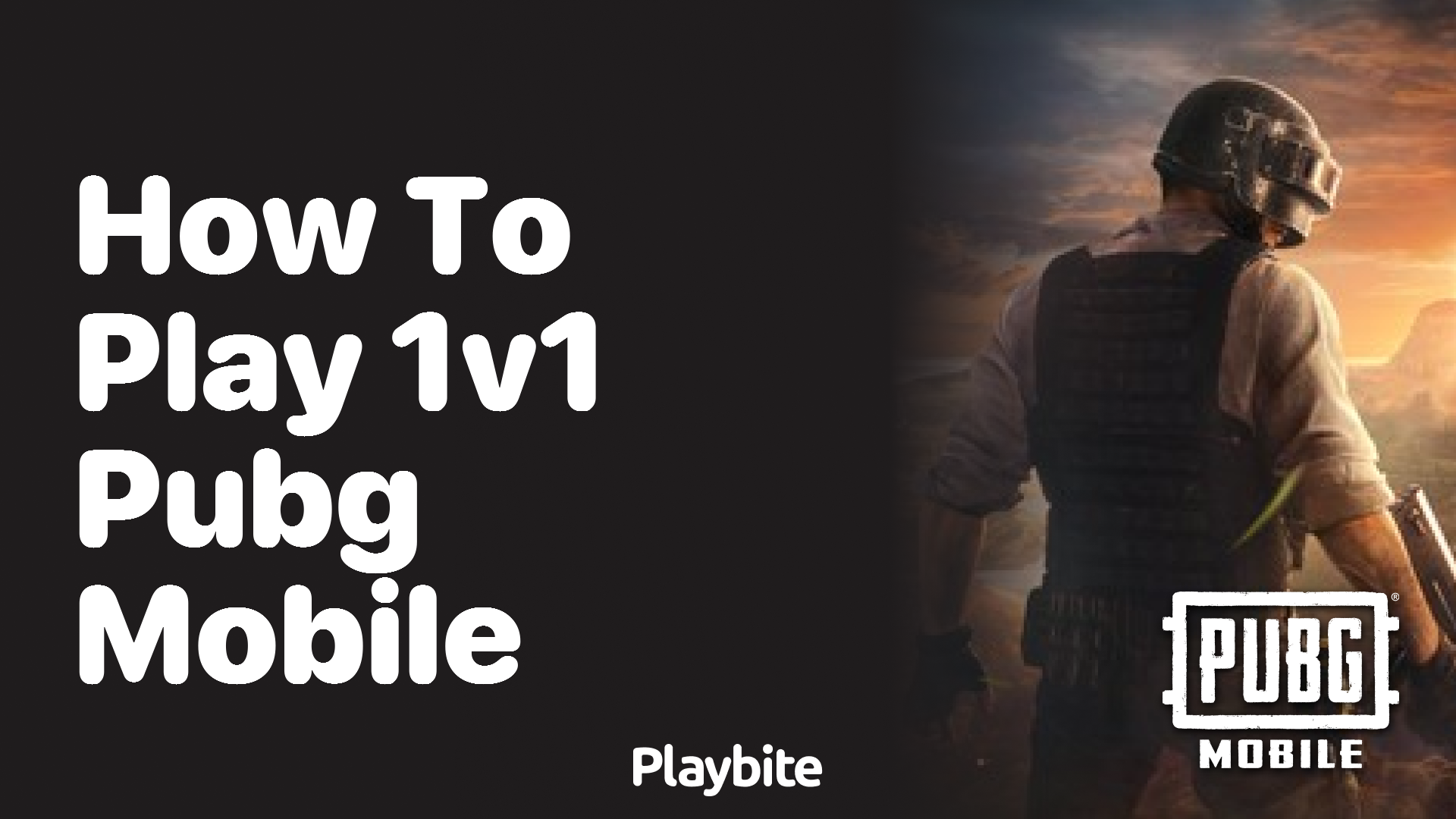 How to Play 1v1 Matches in PUBG Mobile