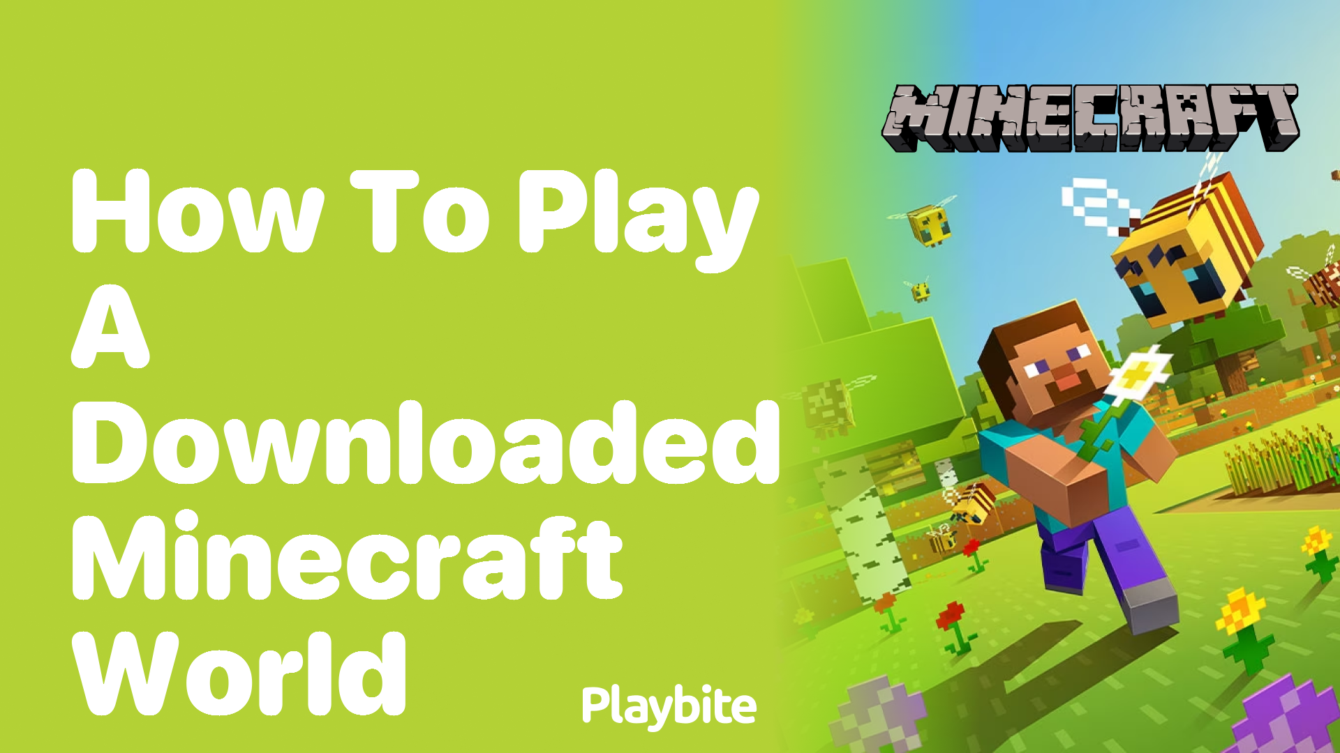 How to Play a Downloaded Minecraft World