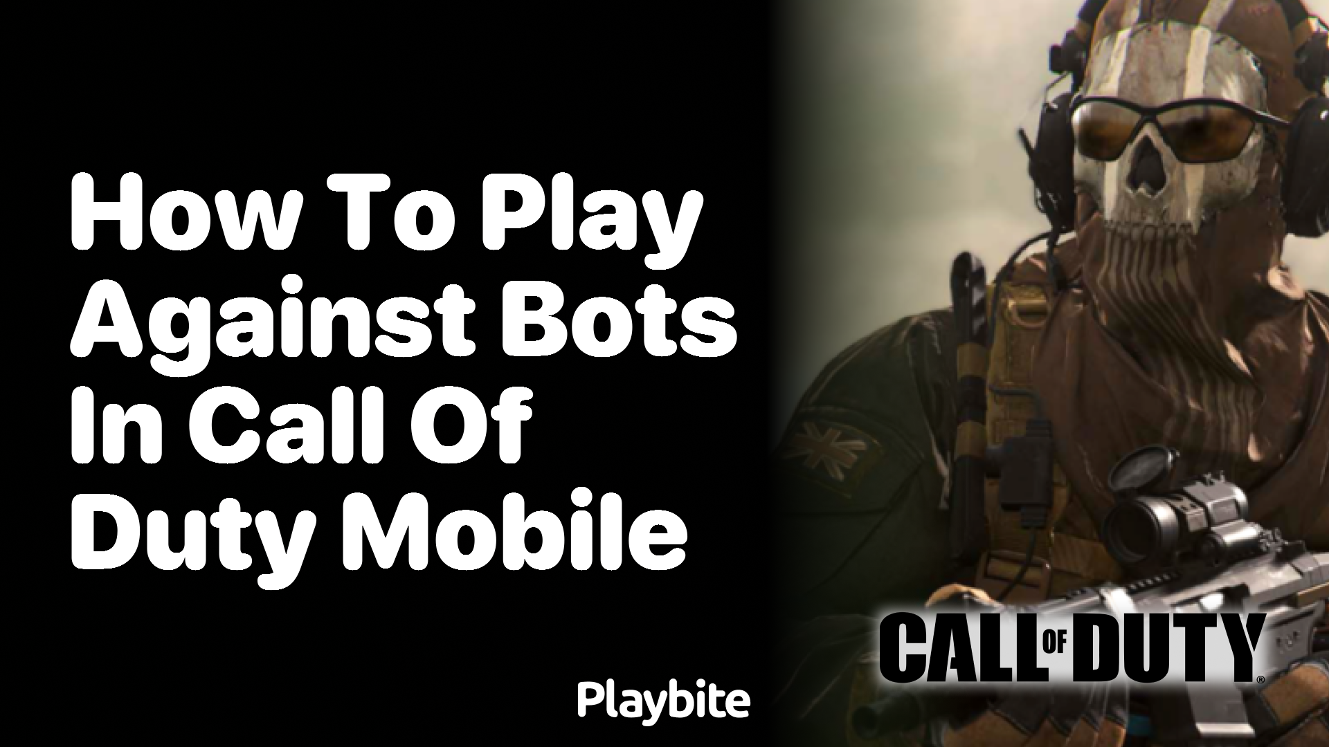 How to Play Against Bots in Call of Duty Mobile