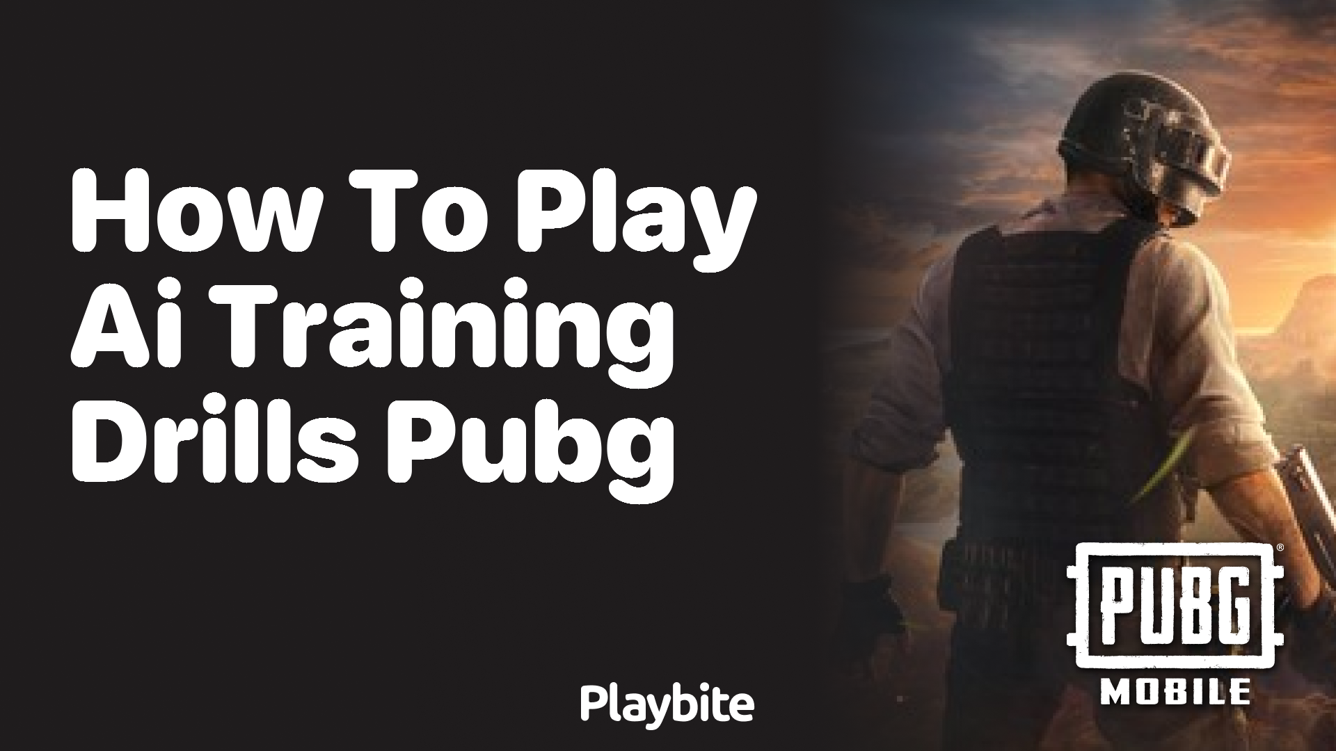 How to Play AI Training Drills in PUBG Mobile