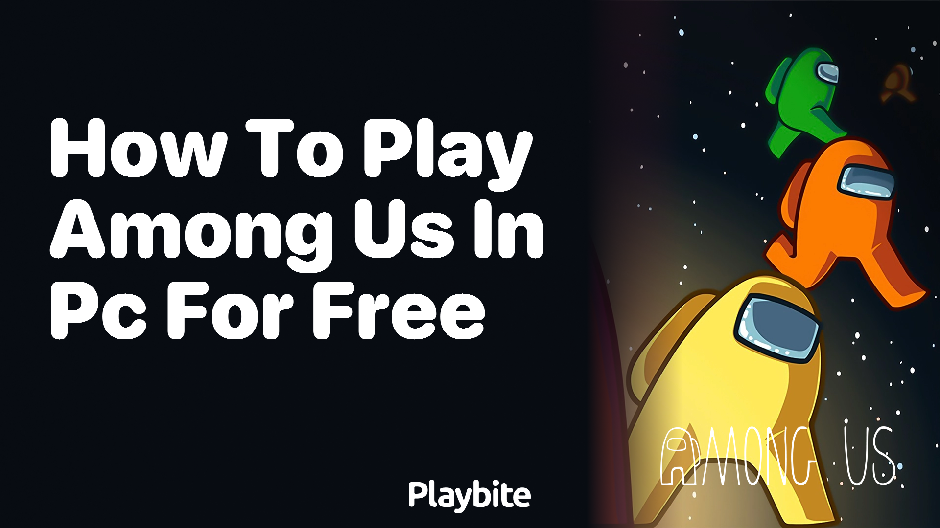 How to install and play Among Us on PC Free!🍎 Conheça a emoção do jogo ...