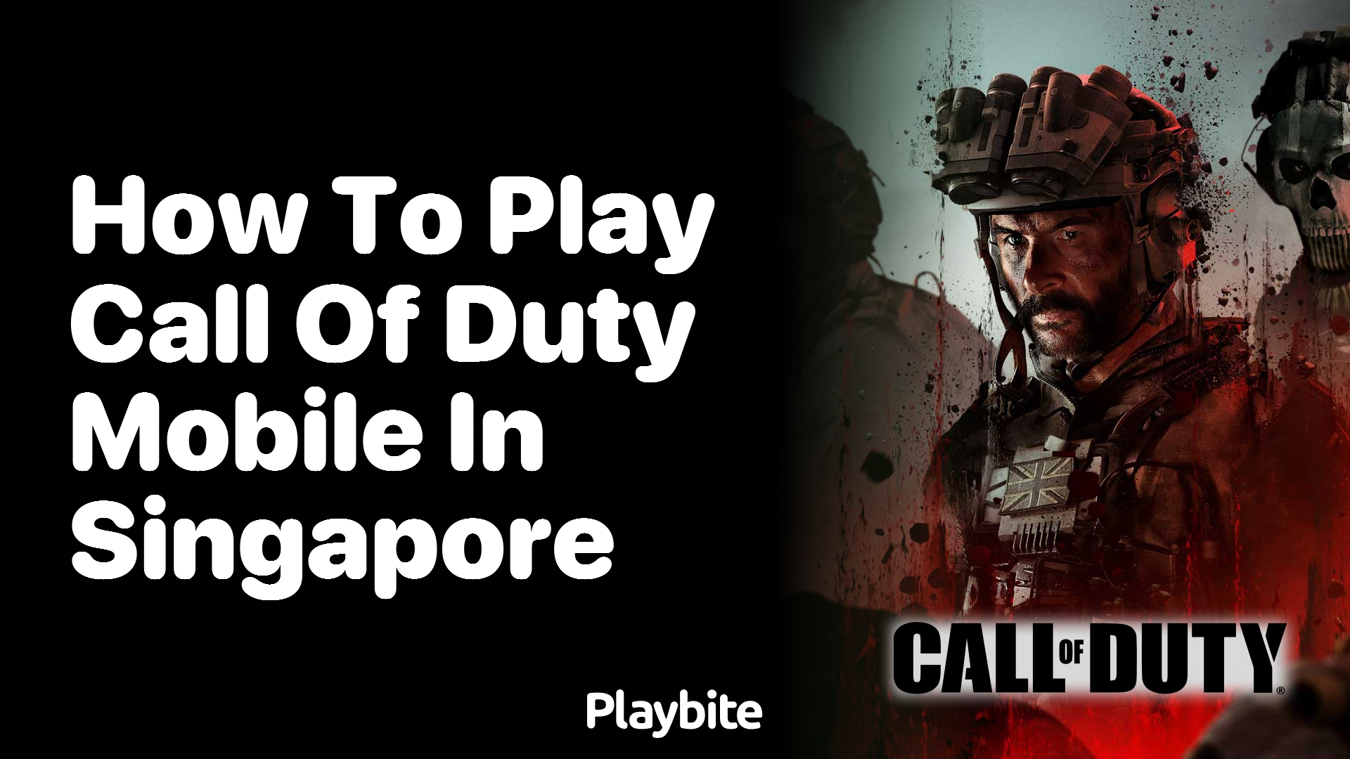 How to Play Call of Duty Mobile in Singapore